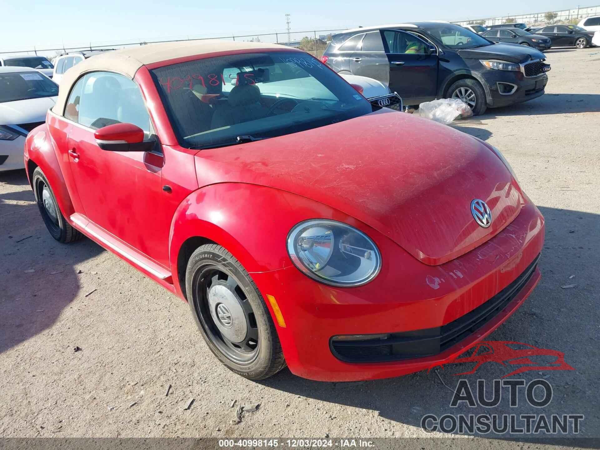 VOLKSWAGEN BEETLE 2014 - 3VW5P7AT8EM805605