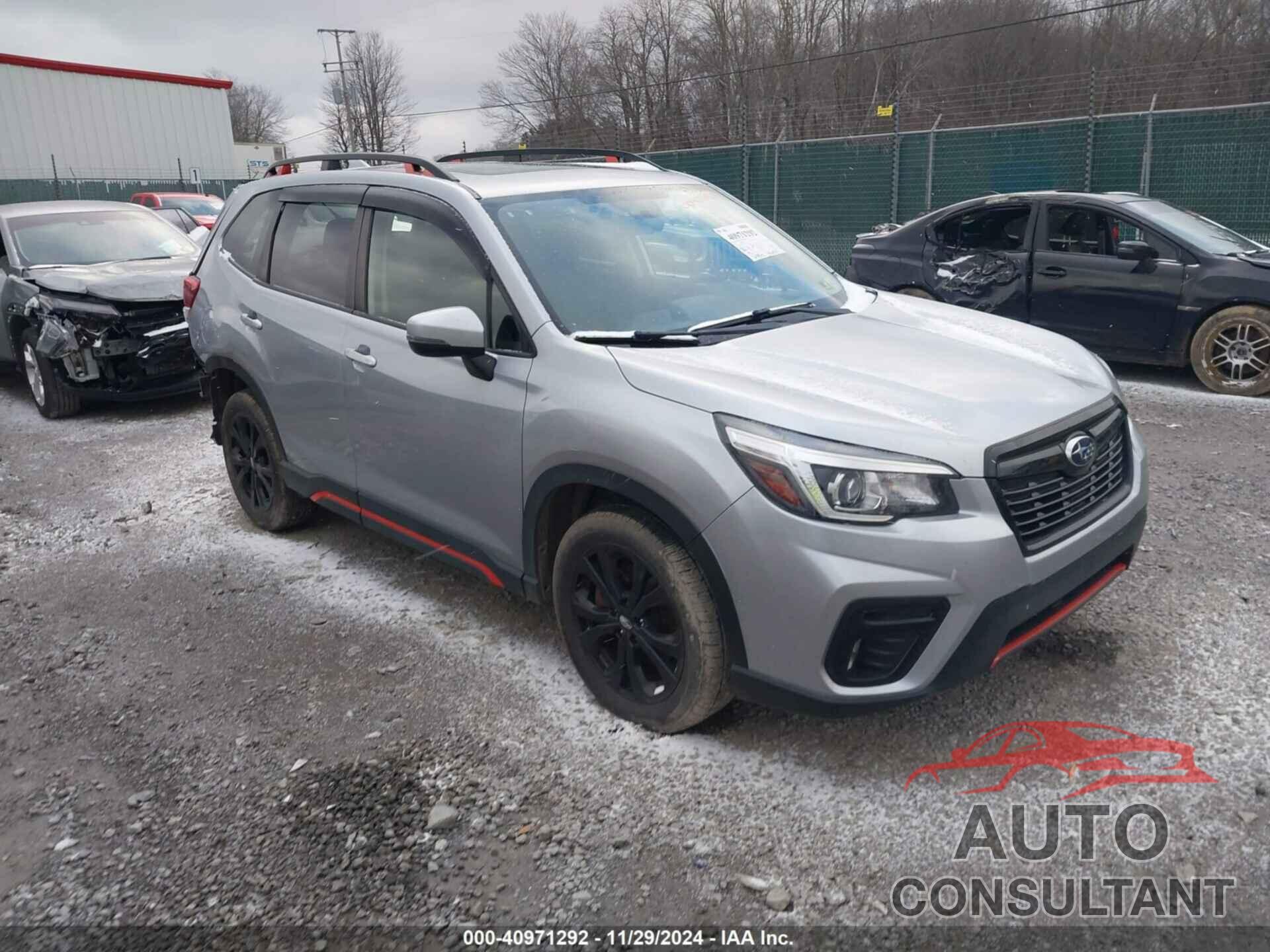 SUBARU FORESTER 2019 - JF2SKAPC9KH593100