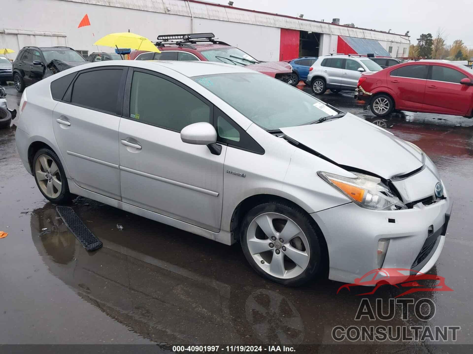 TOYOTA PRIUS 2012 - JTDKN3DU0C1480077