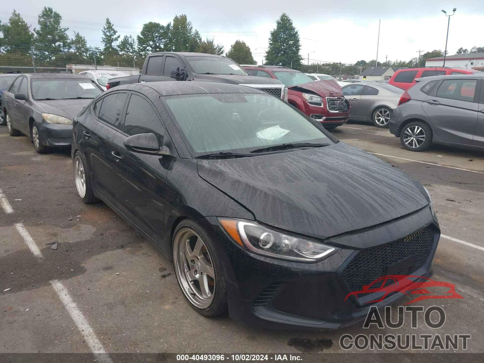 HYUNDAI ELANTRA 2018 - 5NPD74LF1JH264367