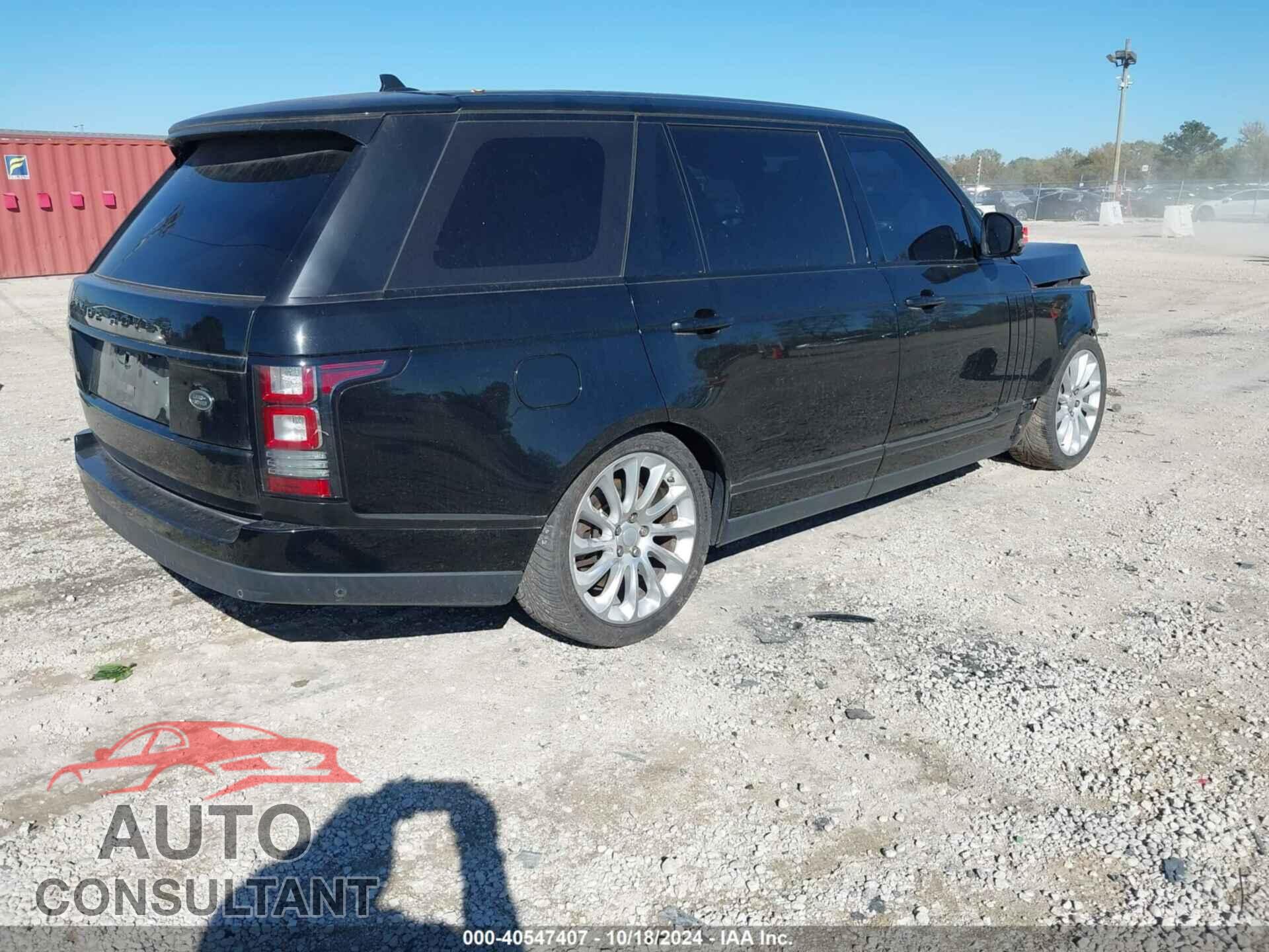 LAND ROVER RANGE ROVER 2016 - SALGS3EF9GA262801