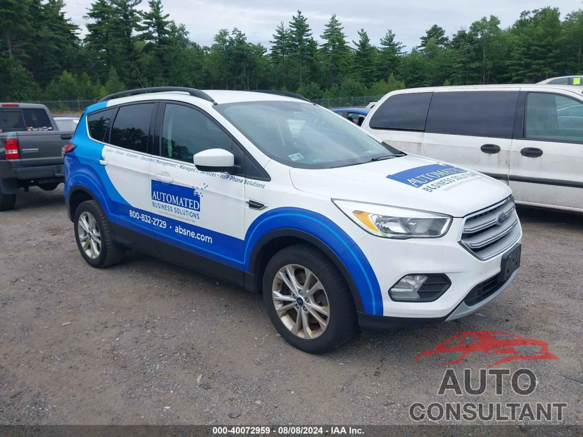 FORD ESCAPE 2018 - 1FMCU9GD2JUC24102