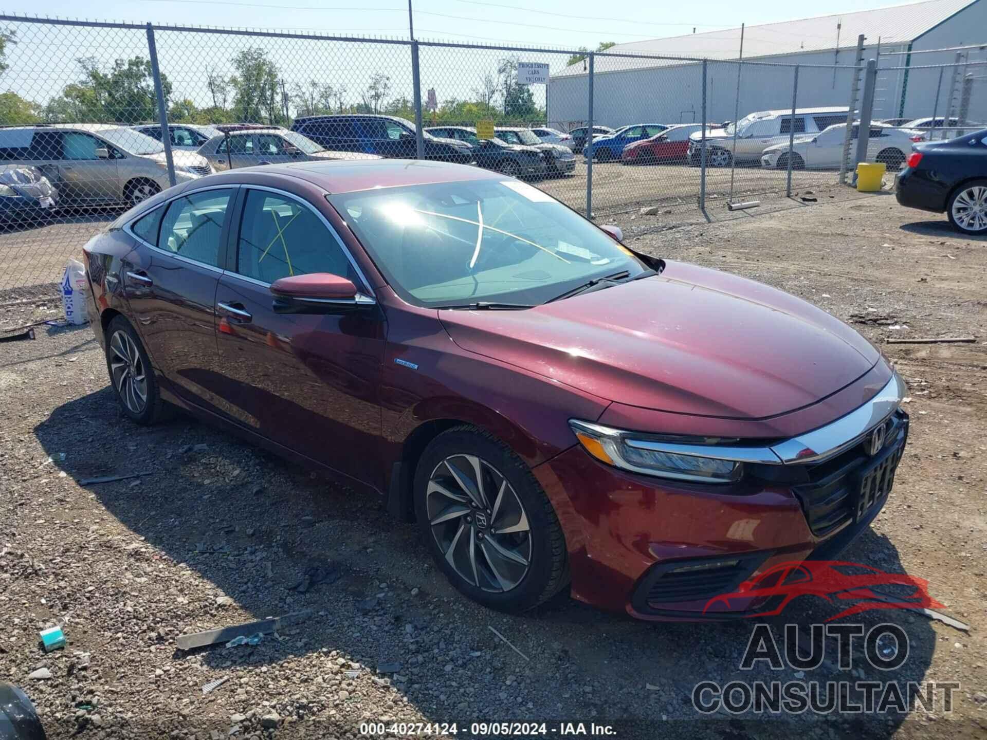 HONDA INSIGHT 2019 - 19XZE4F96KE027879