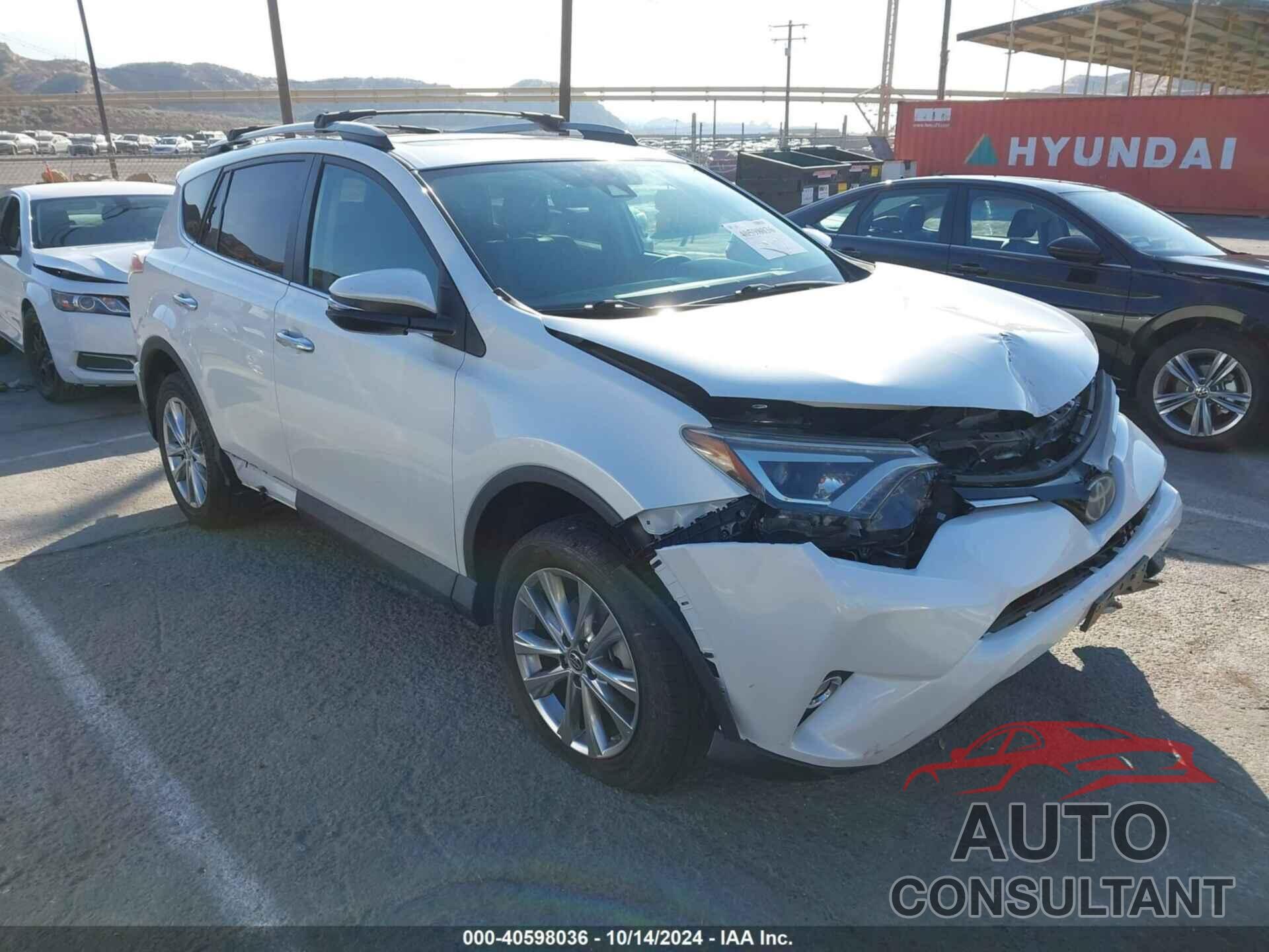 TOYOTA RAV4 2017 - 2T3YFREV1HW402109