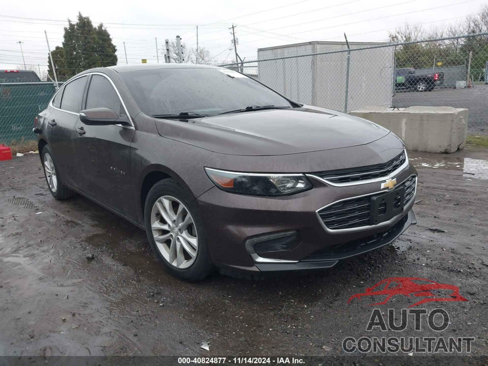 CHEVROLET MALIBU 2016 - 1G1ZE5ST3GF198084