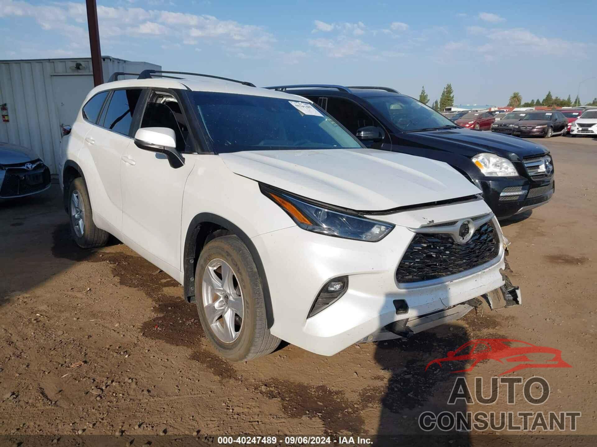 TOYOTA HIGHLANDER 2023 - 5TDKDRAH3PS002452