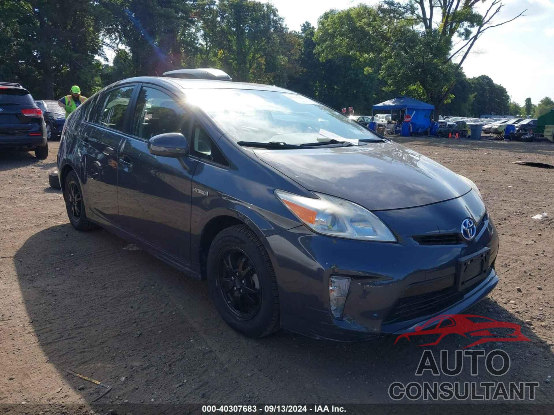 TOYOTA PRIUS 2013 - JTDKN3DUXD5604950