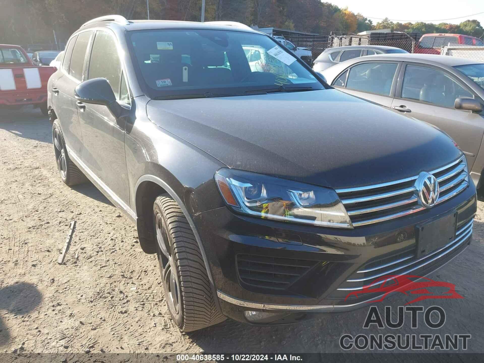 VOLKSWAGEN TOUAREG 2017 - WVGRF7BP7HD005303