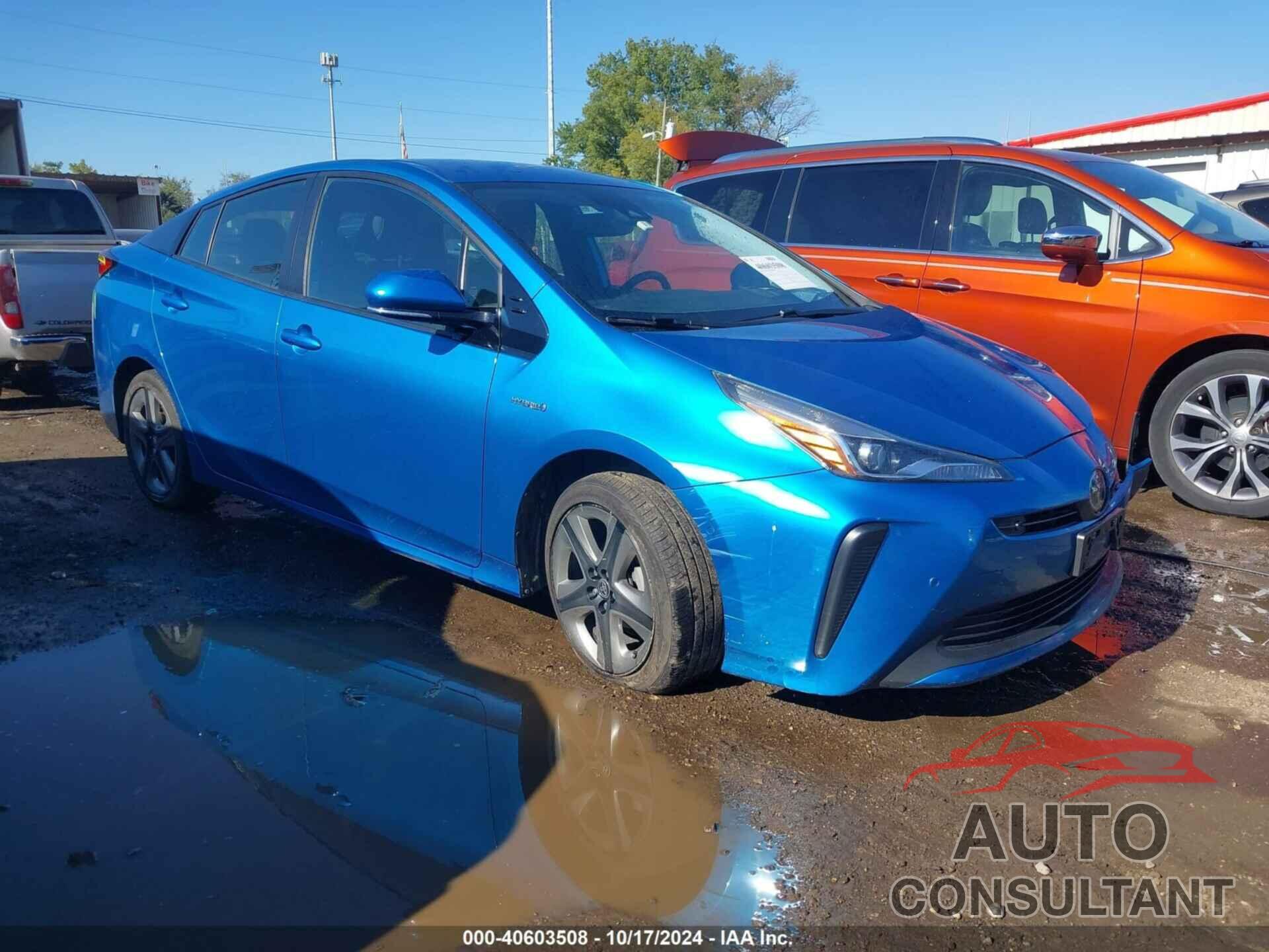 TOYOTA PRIUS 2019 - JTDKARFU3K3101636