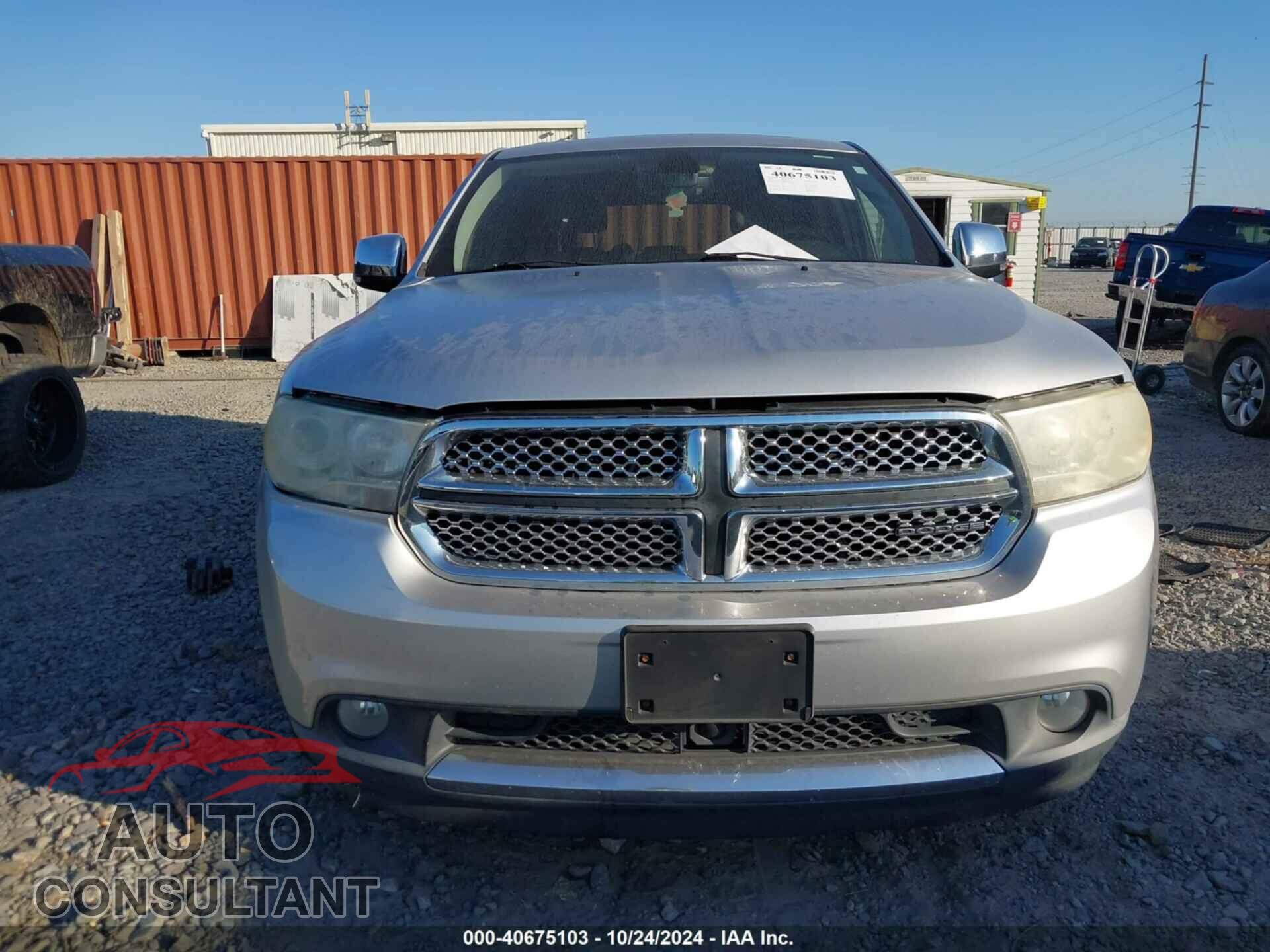 DODGE DURANGO 2011 - 1D4SD5GT8BC682107