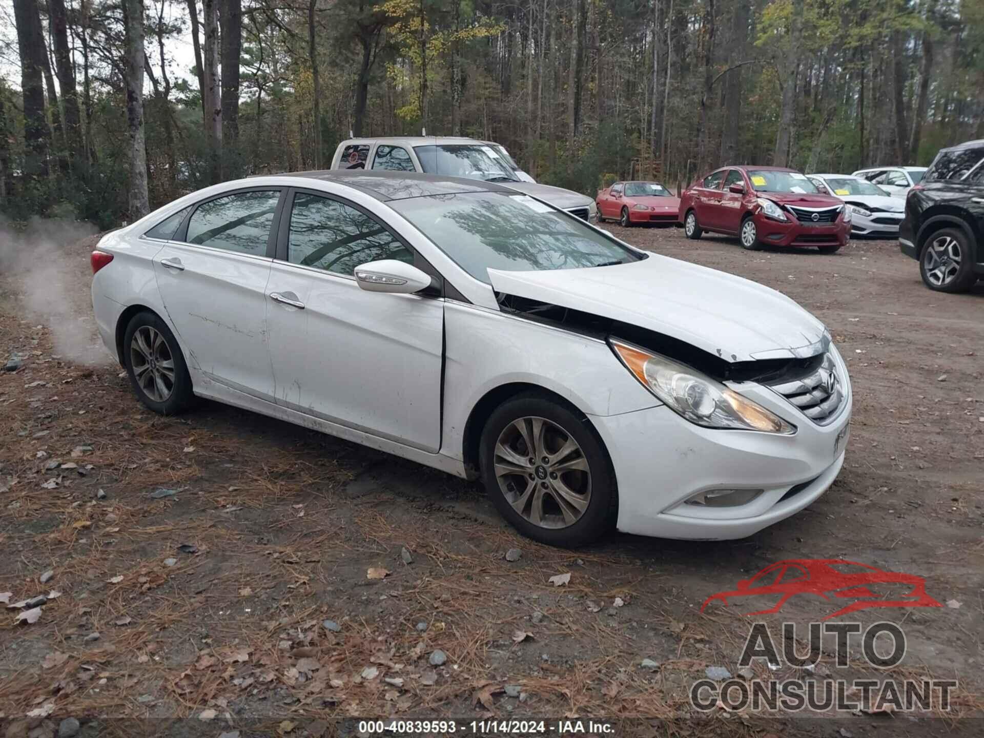 HYUNDAI SONATA 2012 - 5NPEC4AC7CH358958