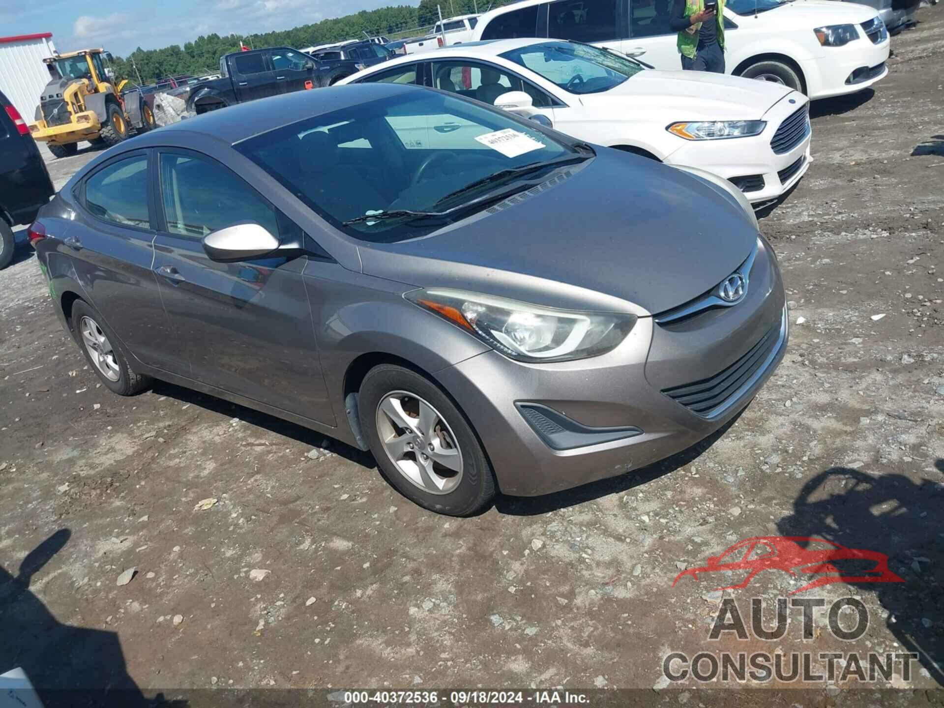 HYUNDAI ELANTRA 2014 - 5NPDH4AE0EH481258