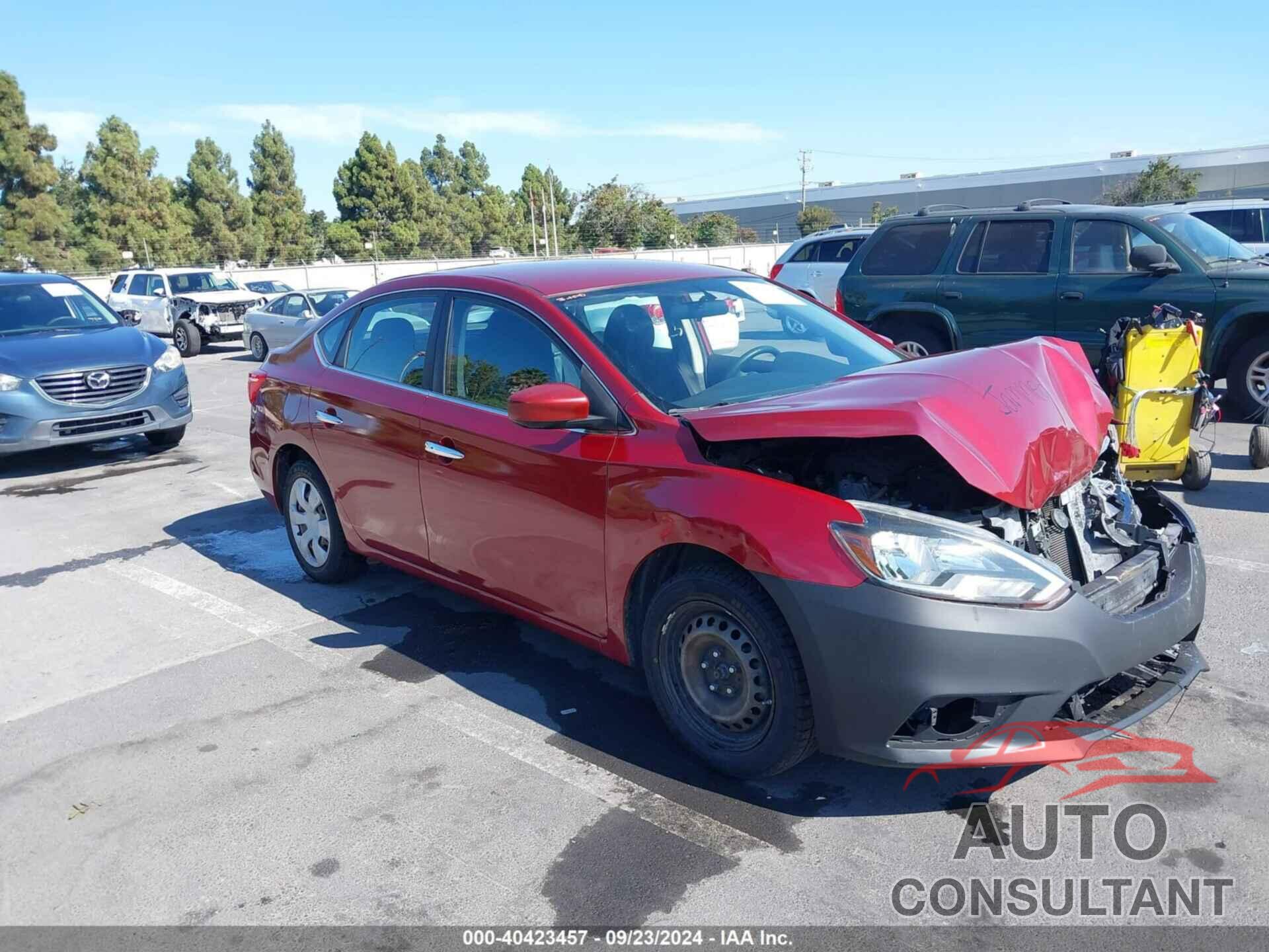 NISSAN SENTRA 2016 - 3N1AB7AP0GL658968