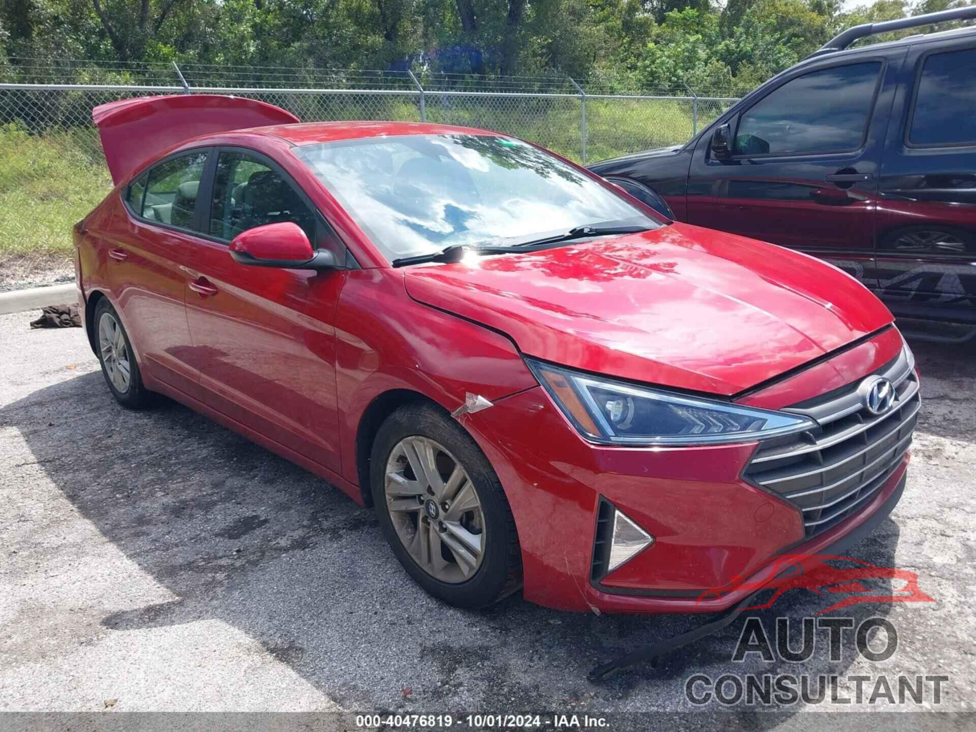 HYUNDAI ELANTRA 2020 - KMHD74LF8LU066339