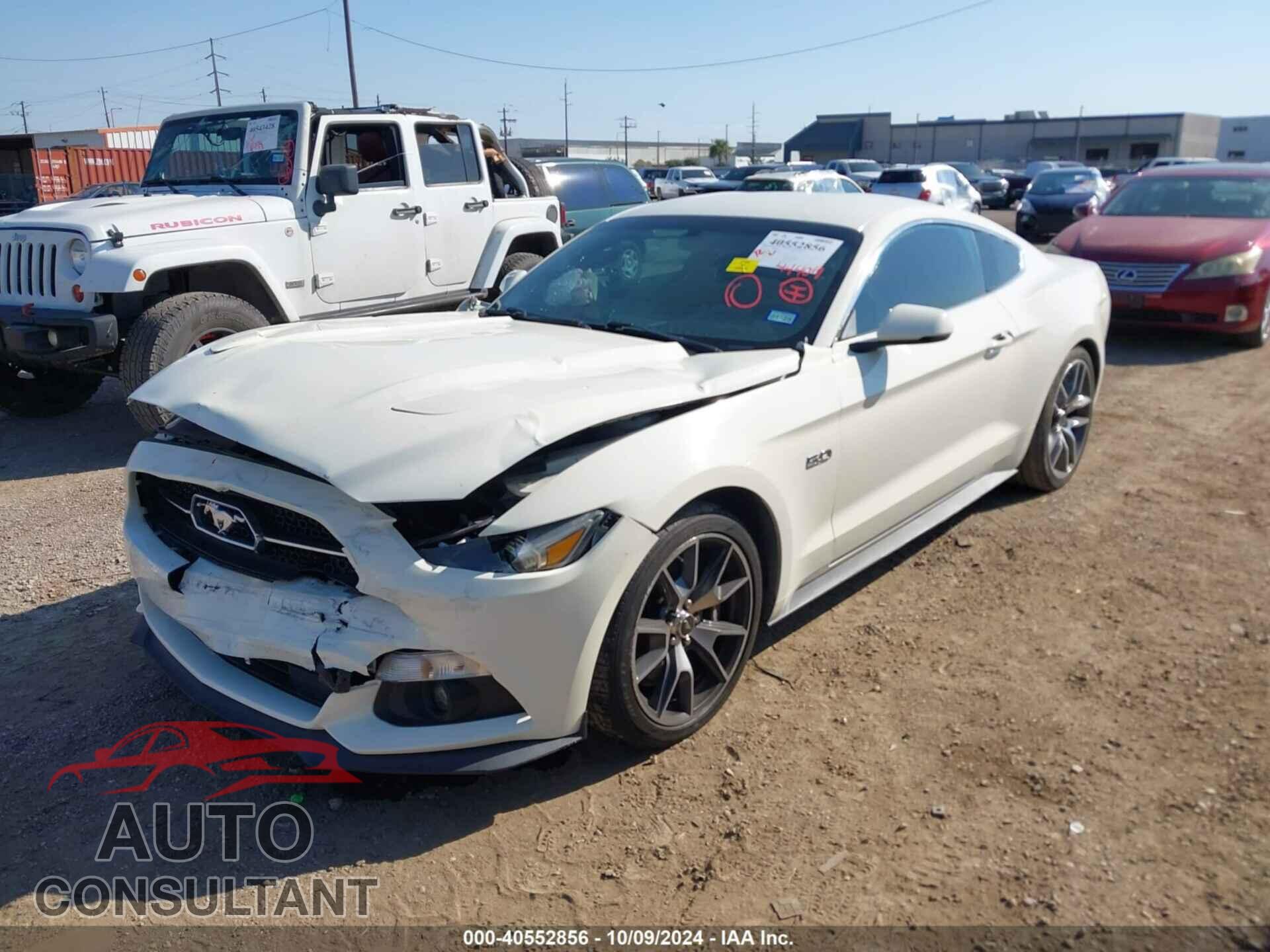 FORD MUSTANG 2015 - 1FA6P8RF9F5500655
