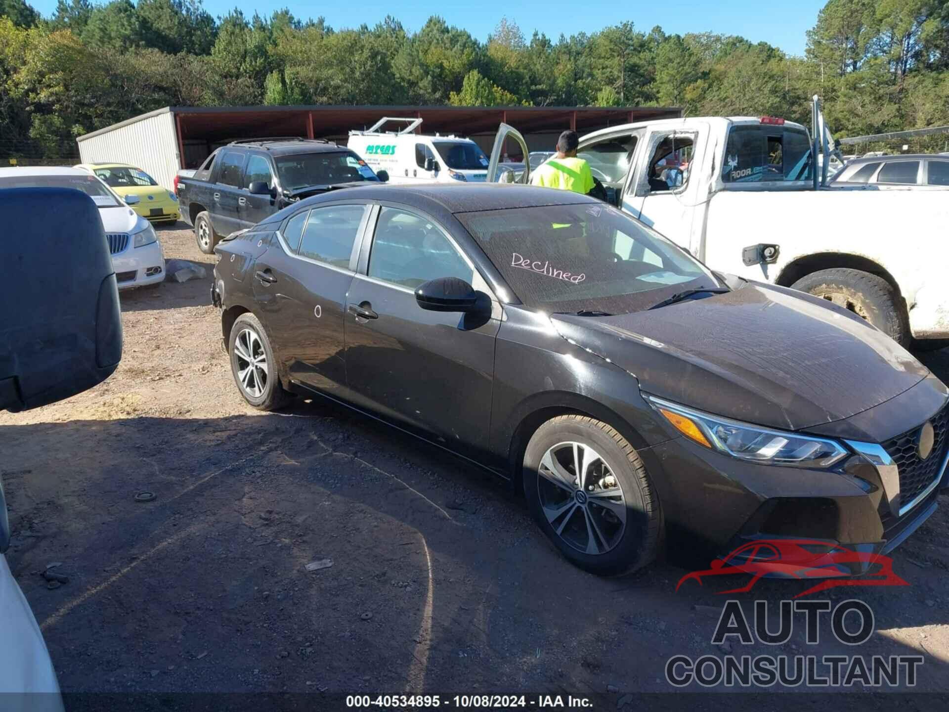 NISSAN SENTRA 2022 - 3N1AB8CV0NY265246