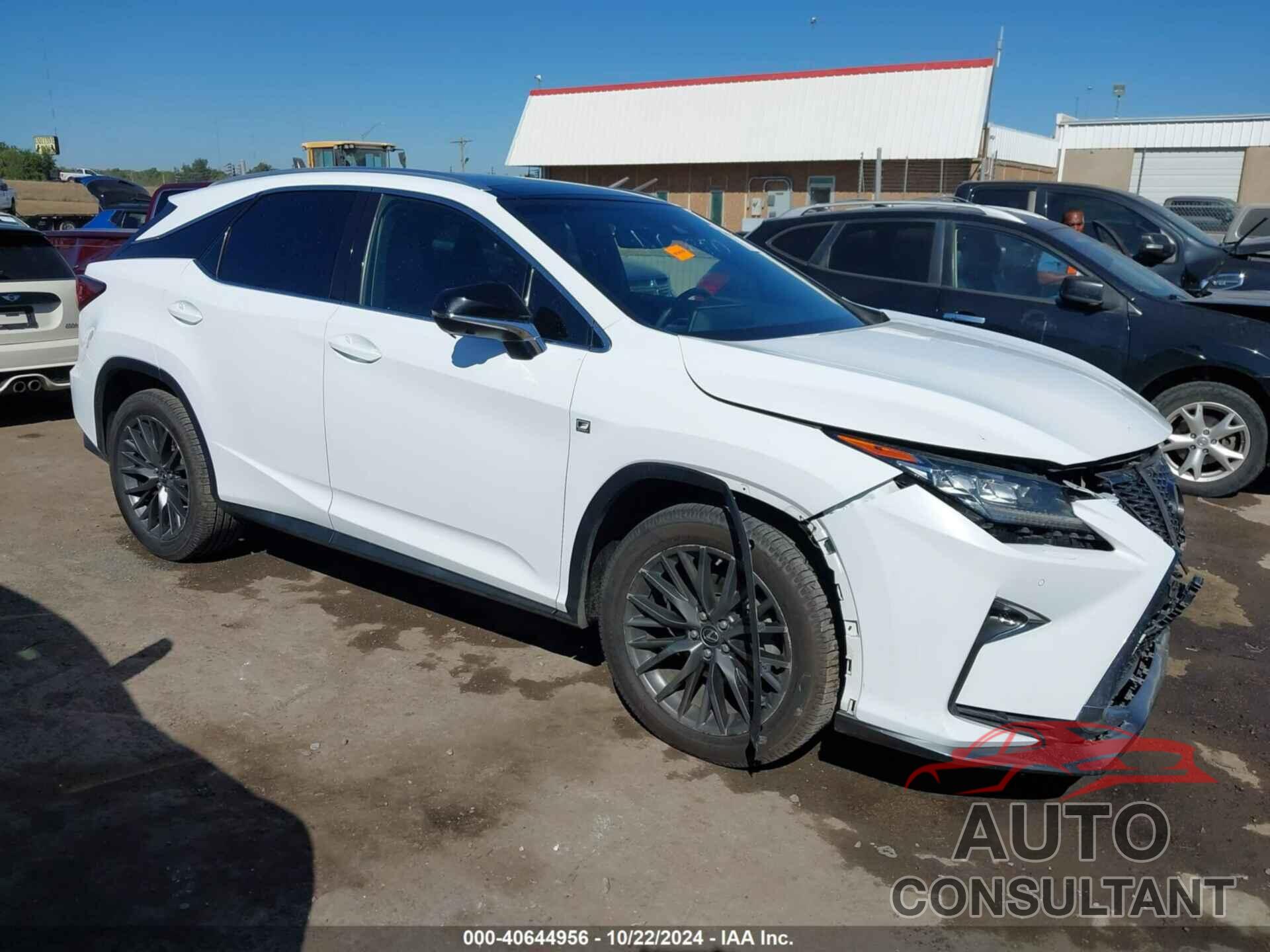 LEXUS RX 350 2017 - 2T2BZMCA9HC078350