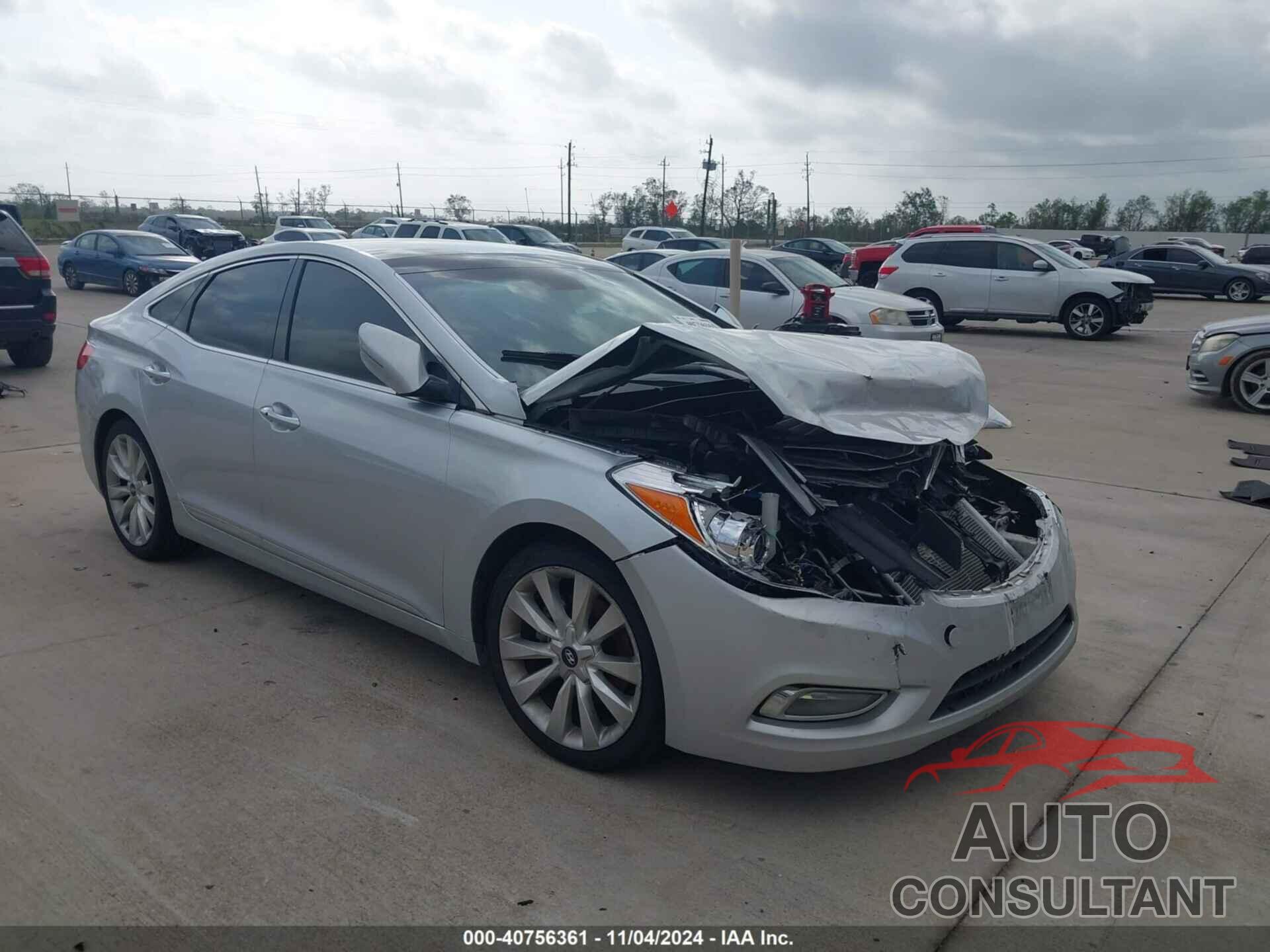 HYUNDAI AZERA 2013 - KMHFH4JG8DA205809