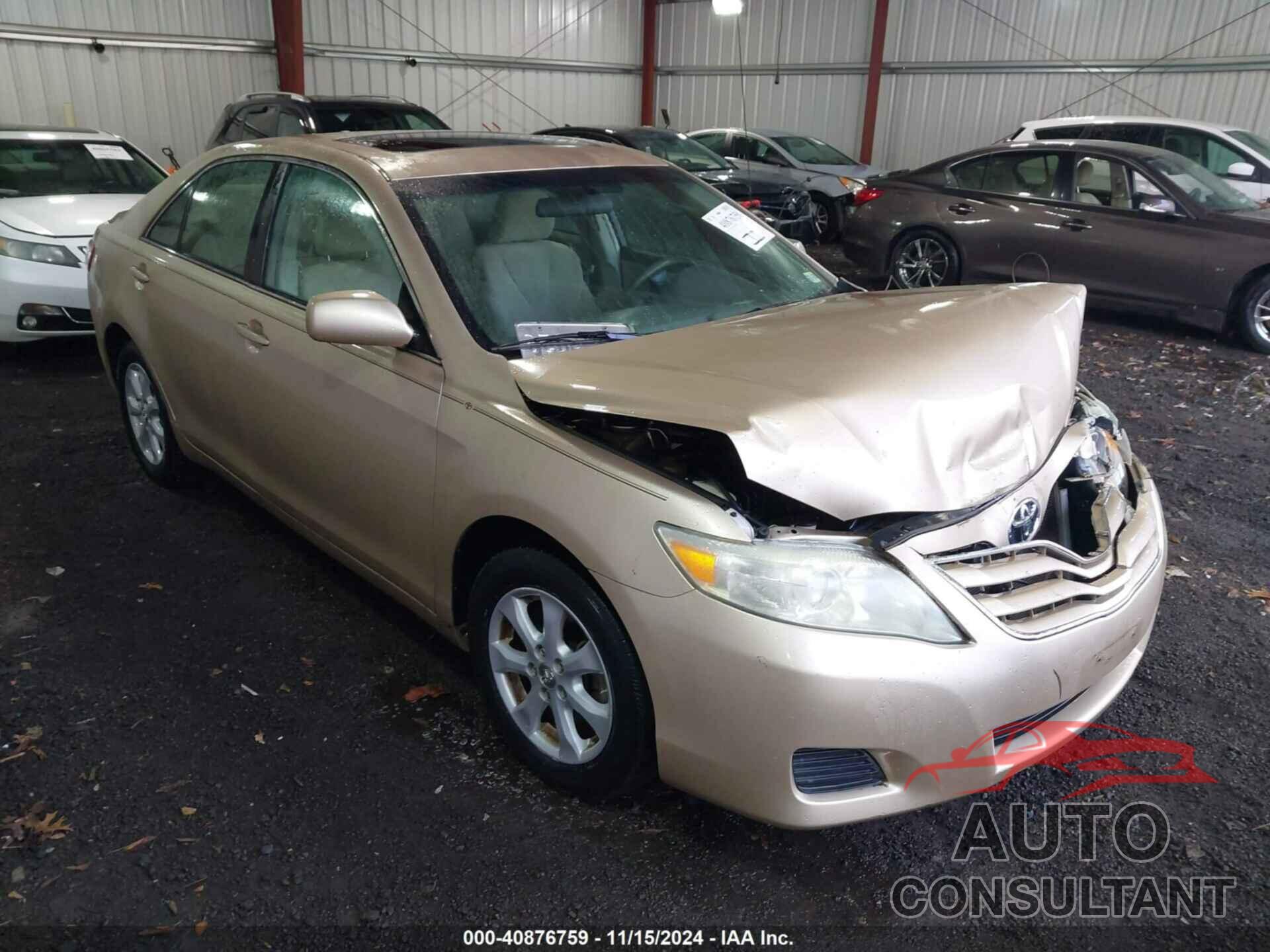 TOYOTA CAMRY 2011 - 4T1BF3EK2BU134051
