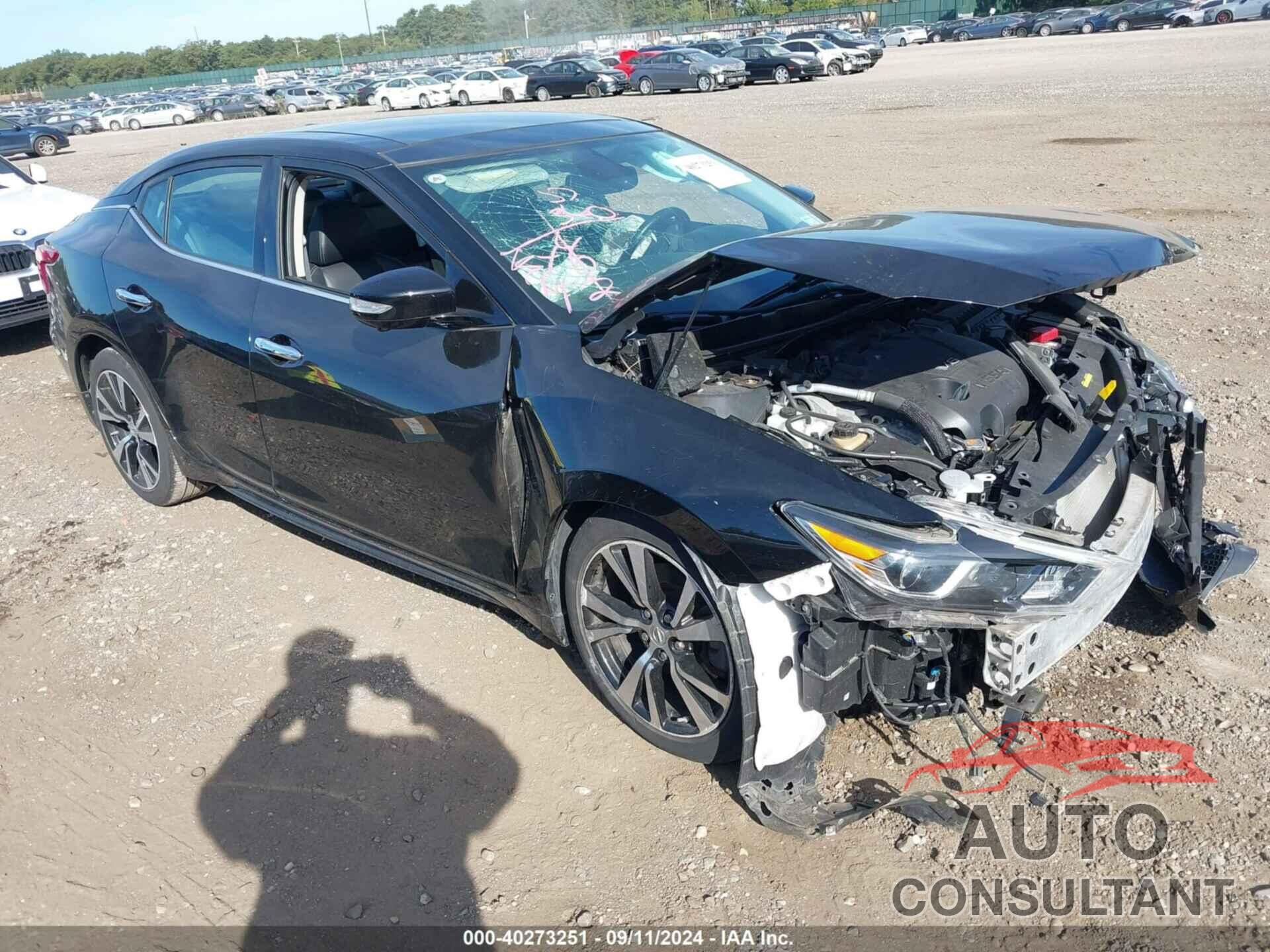 NISSAN MAXIMA 2018 - 1N4AA6AP9JC370689