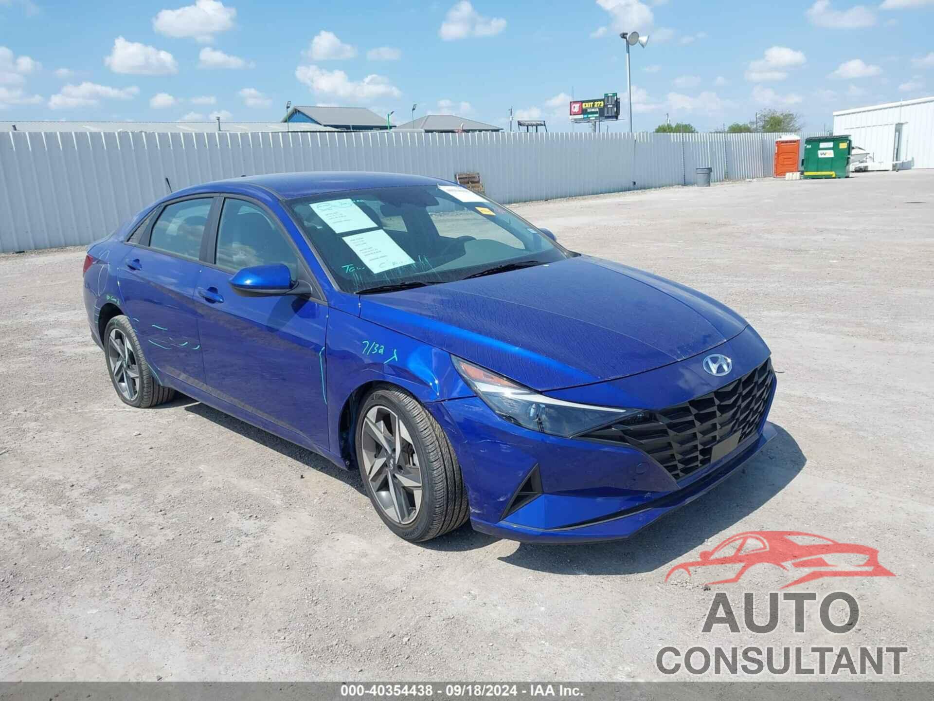 HYUNDAI ELANTRA 2023 - KMHLS4AG1PU476668