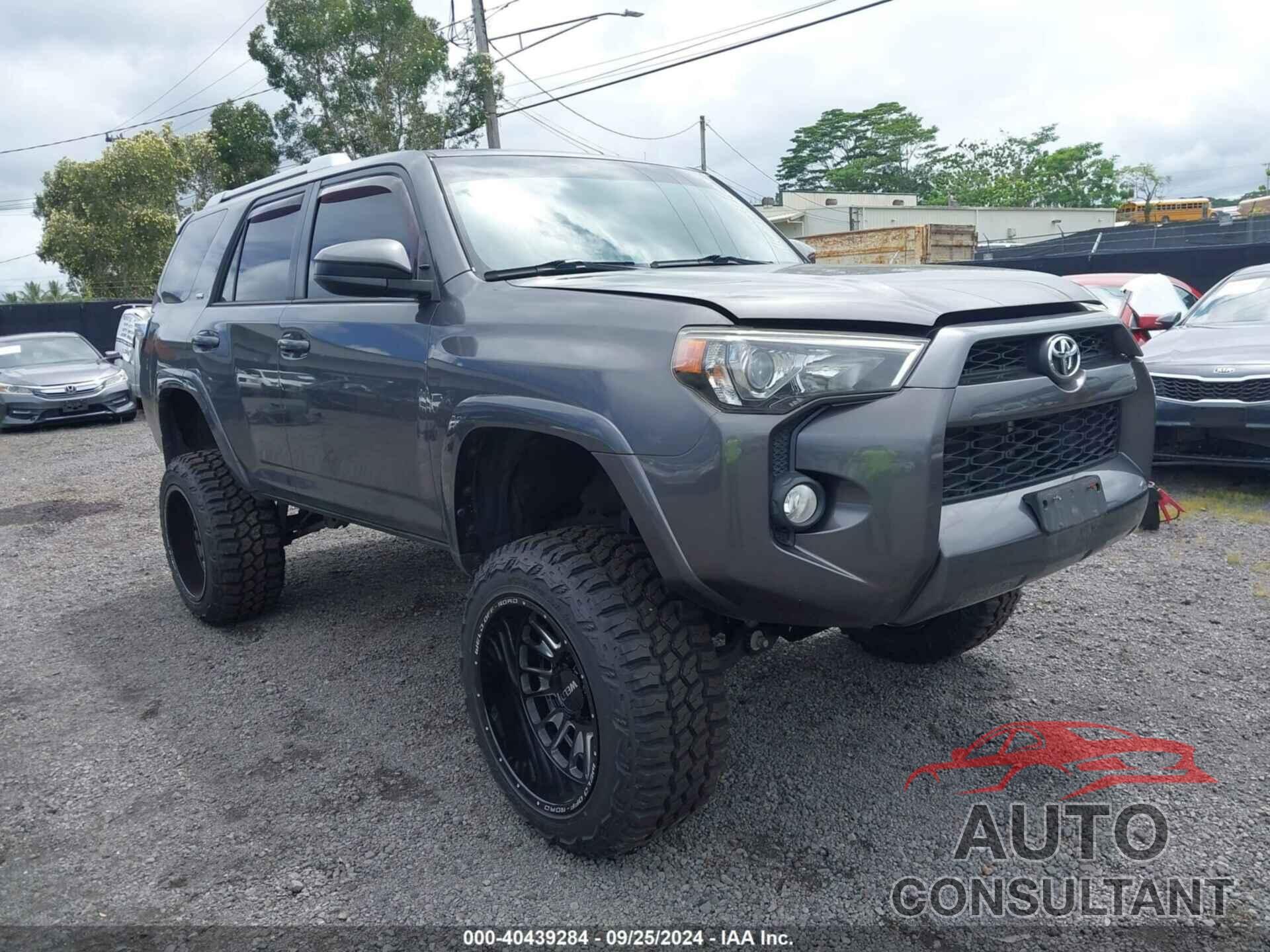 TOYOTA 4RUNNER 2016 - JTEBU5JR4G5297127