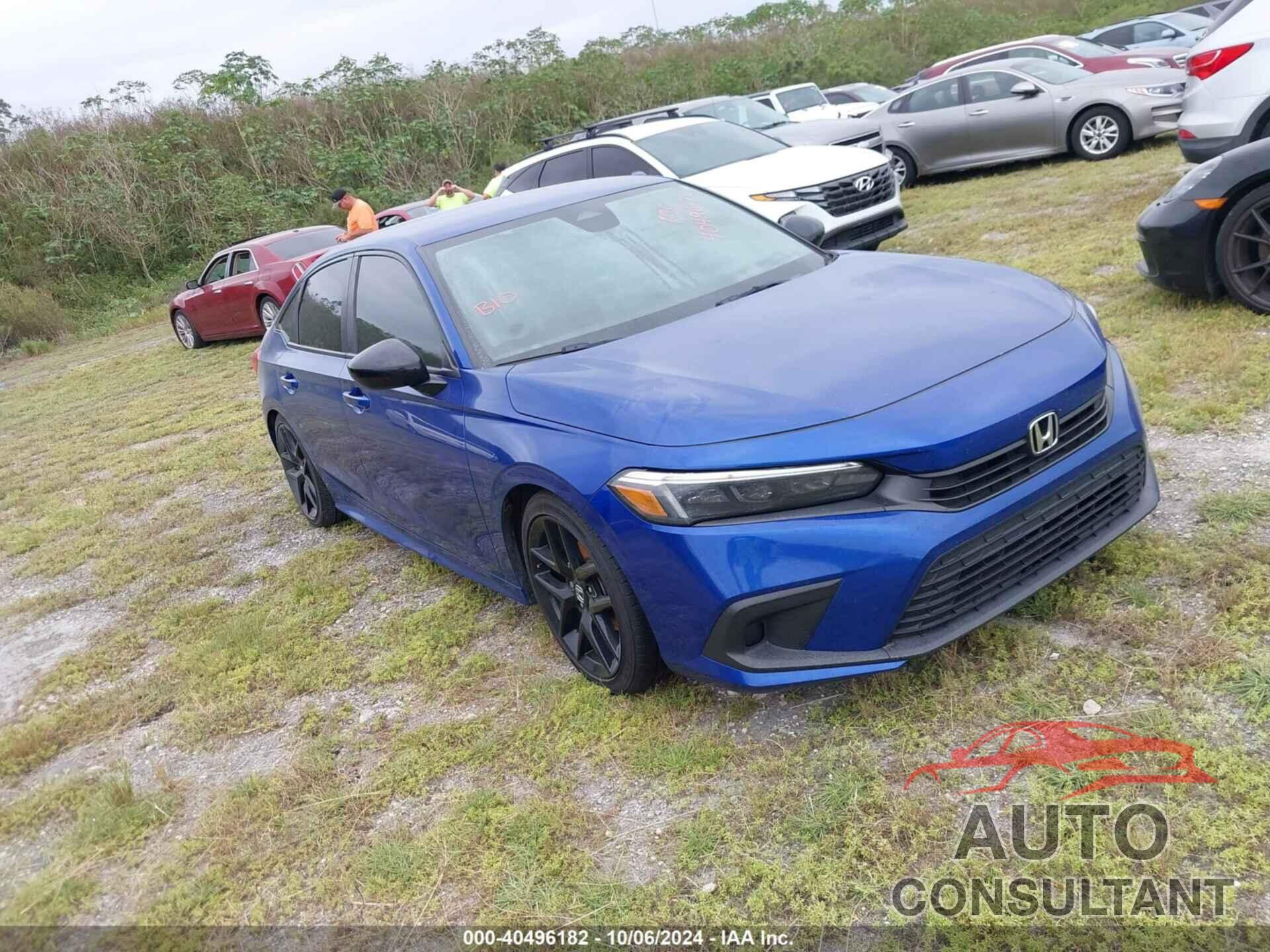 HONDA CIVIC 2022 - 2HGFE2F59NH576166