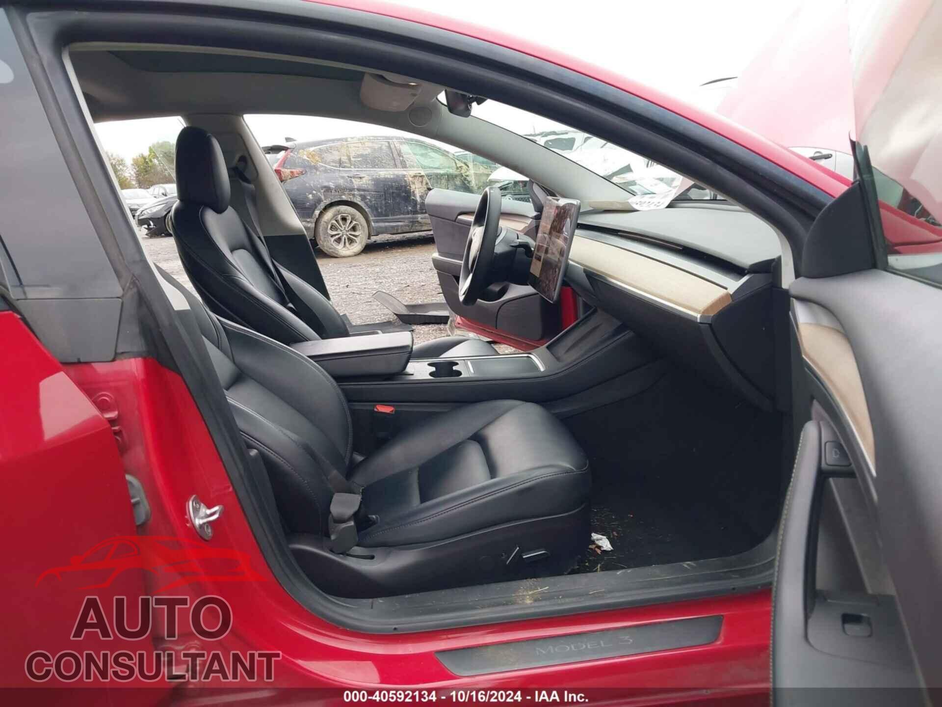 TESLA MODEL 3 2022 - 5YJ3E1EB0NF185108