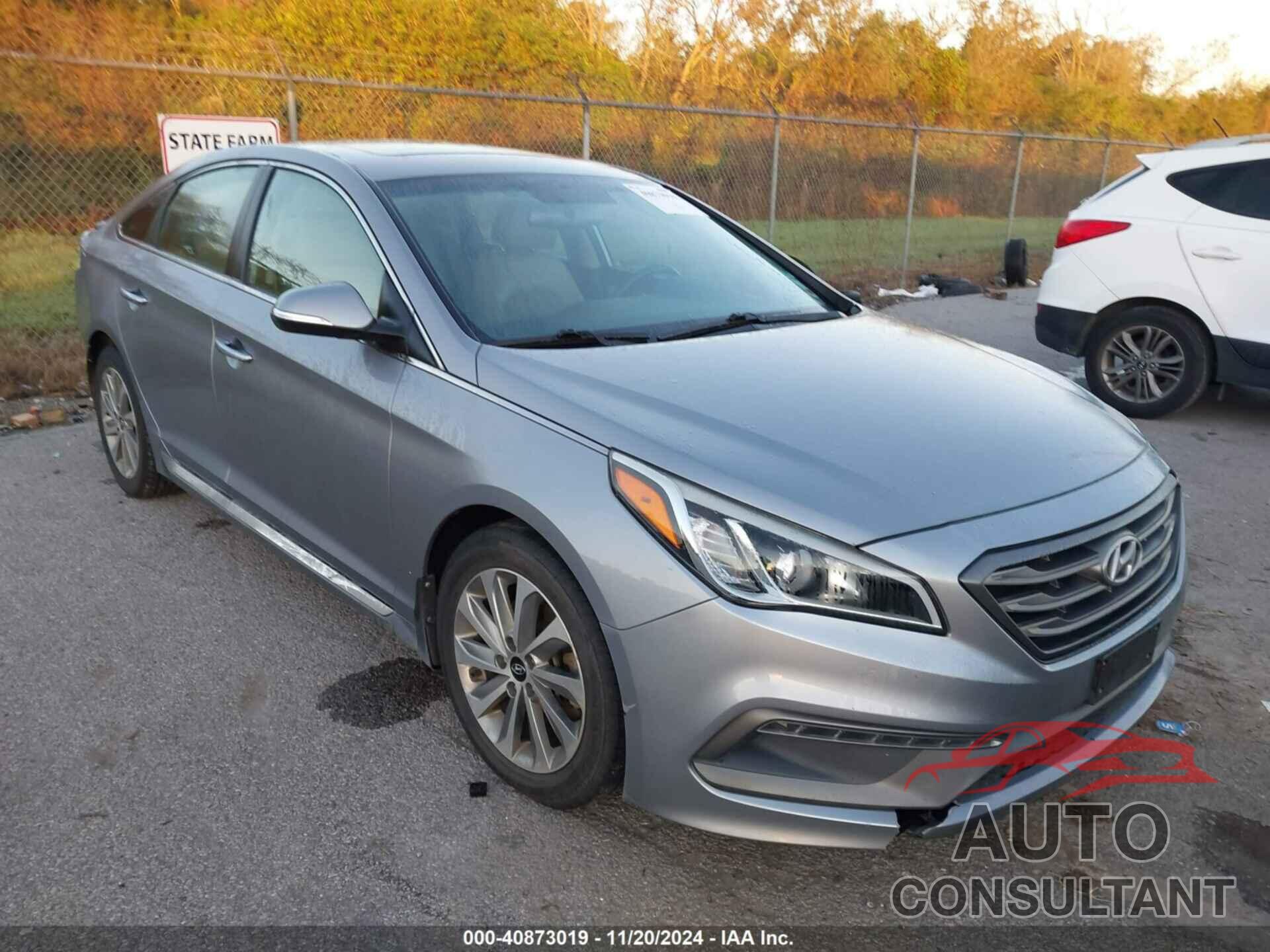 HYUNDAI SONATA 2017 - 5NPE34AF1HH466445