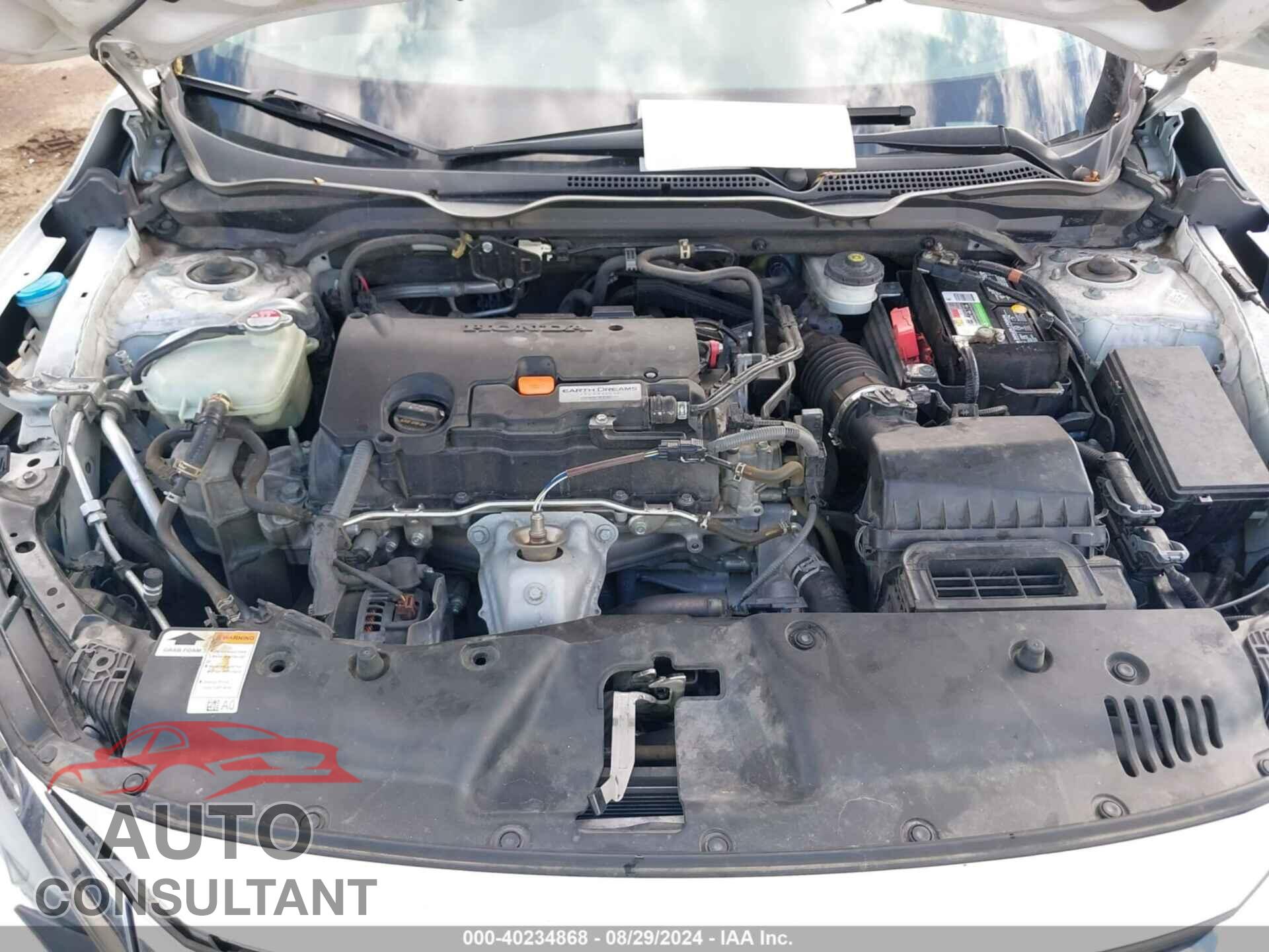 HONDA CIVIC 2017 - 19XFC2F78HE231605