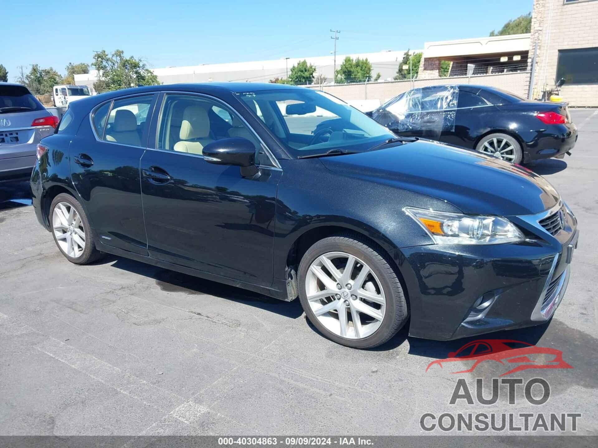 LEXUS CT 200H 2017 - JTHKD5BH7H2280740