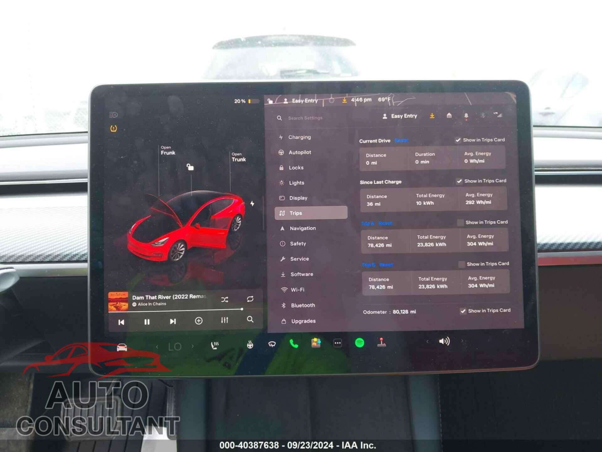 TESLA MODEL 3 2022 - 5YJ3E1EB1NF211005