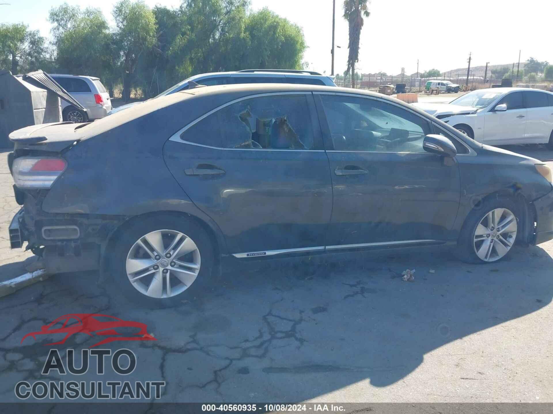 LEXUS HS 250H 2010 - JTHBB1BA8A2009872