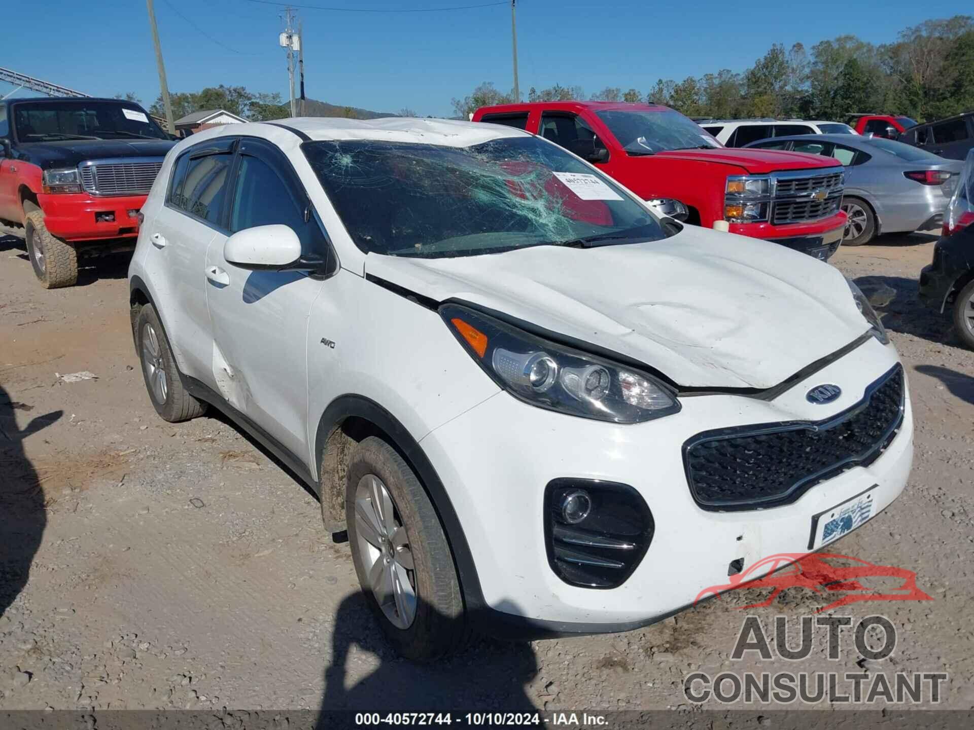 KIA SPORTAGE 2019 - KNDPMCAC6K7612307