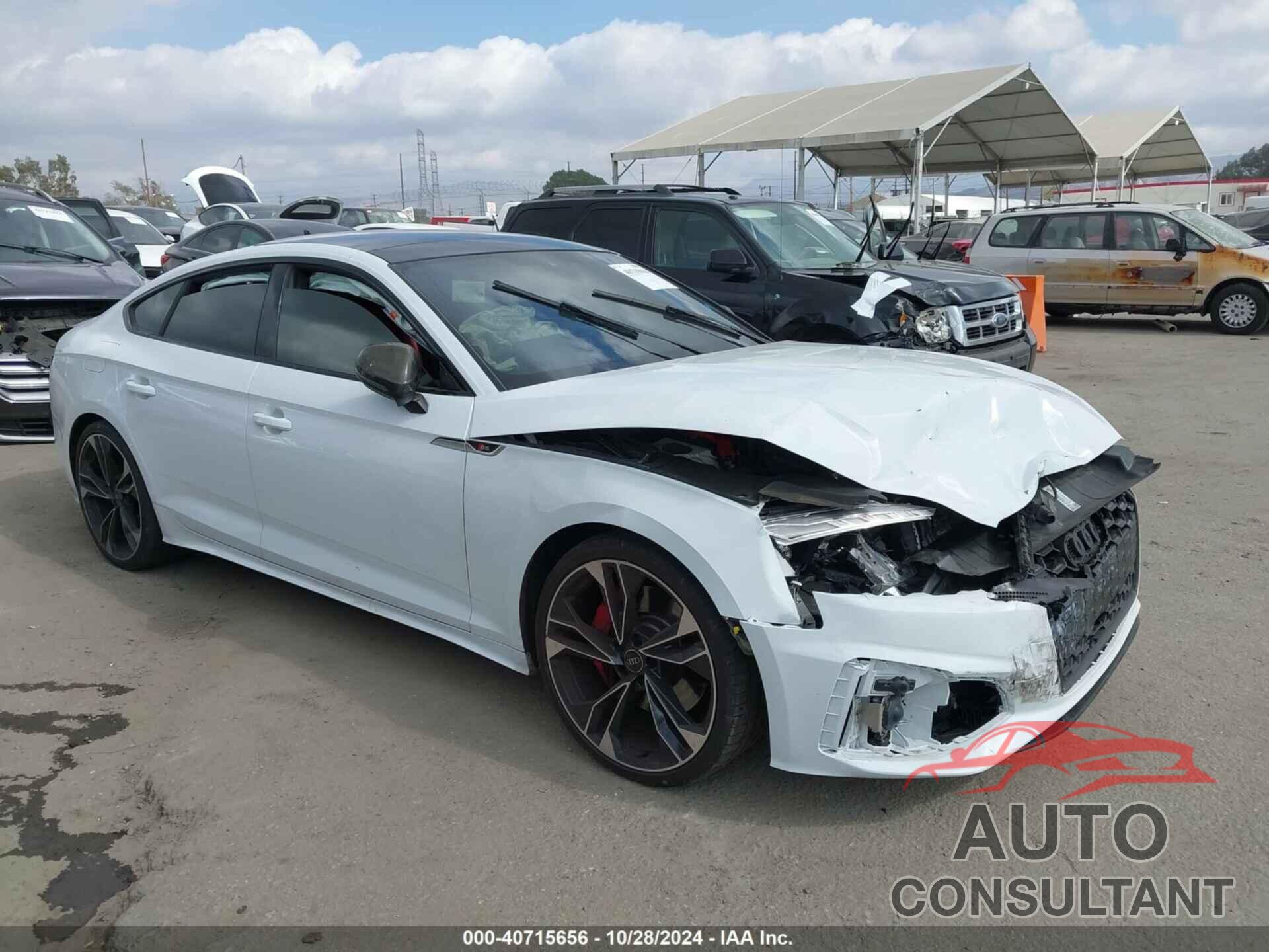 AUDI S5 SPORTBACK 2021 - WAUC4CF5XMA023269