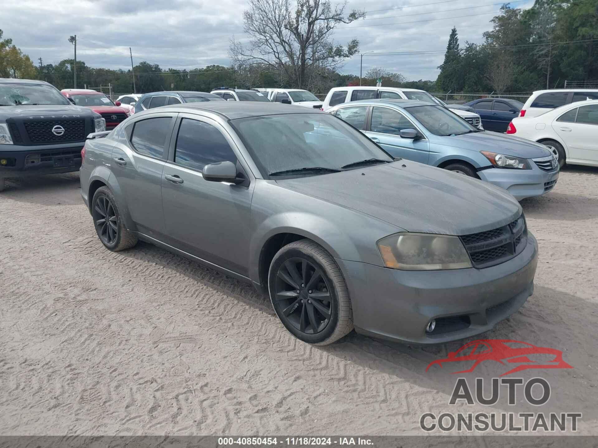 DODGE AVENGER 2013 - 1C3CDZCB2DN620350