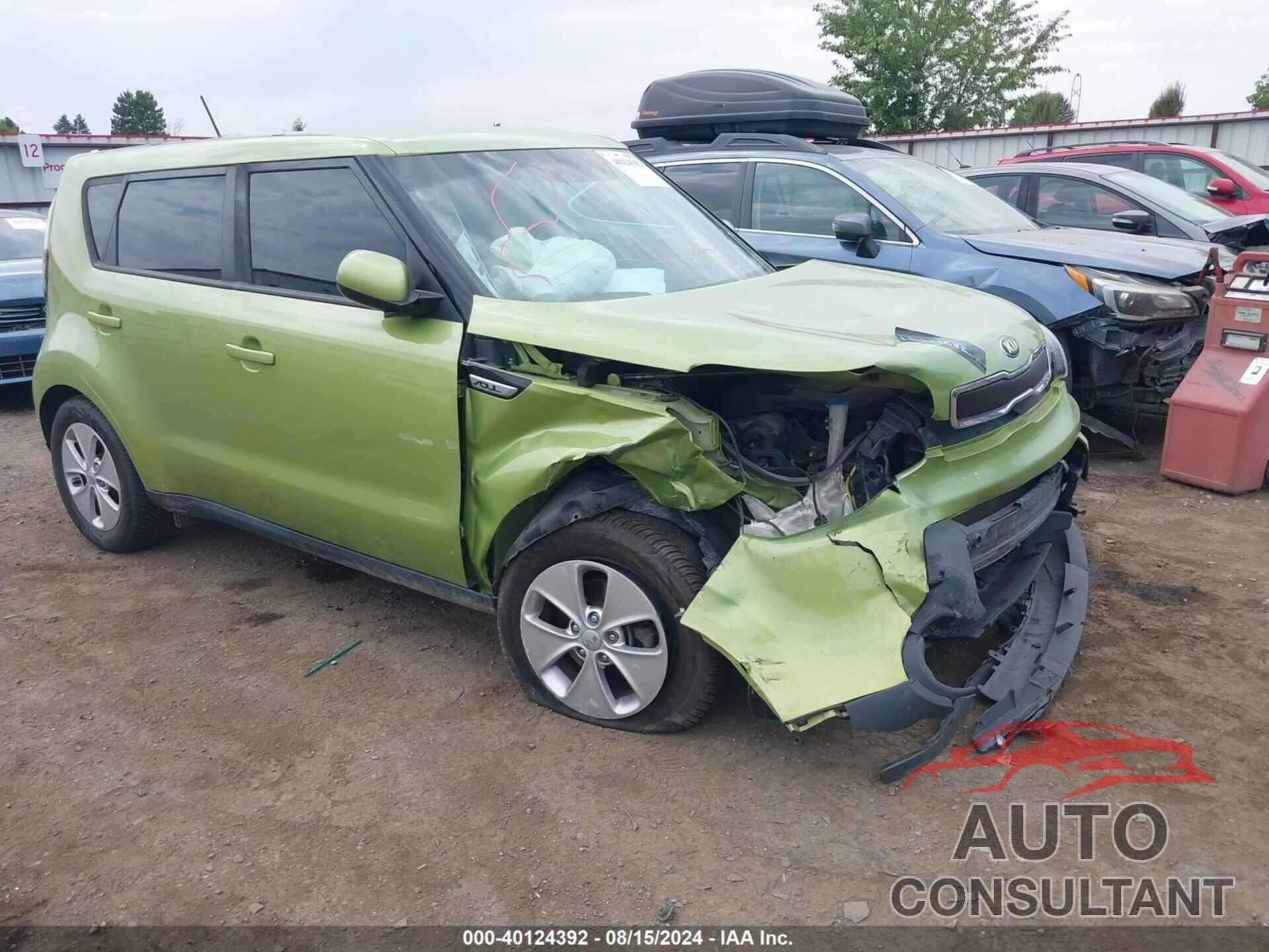 KIA SOUL 2016 - KNDJN2A26G7872282