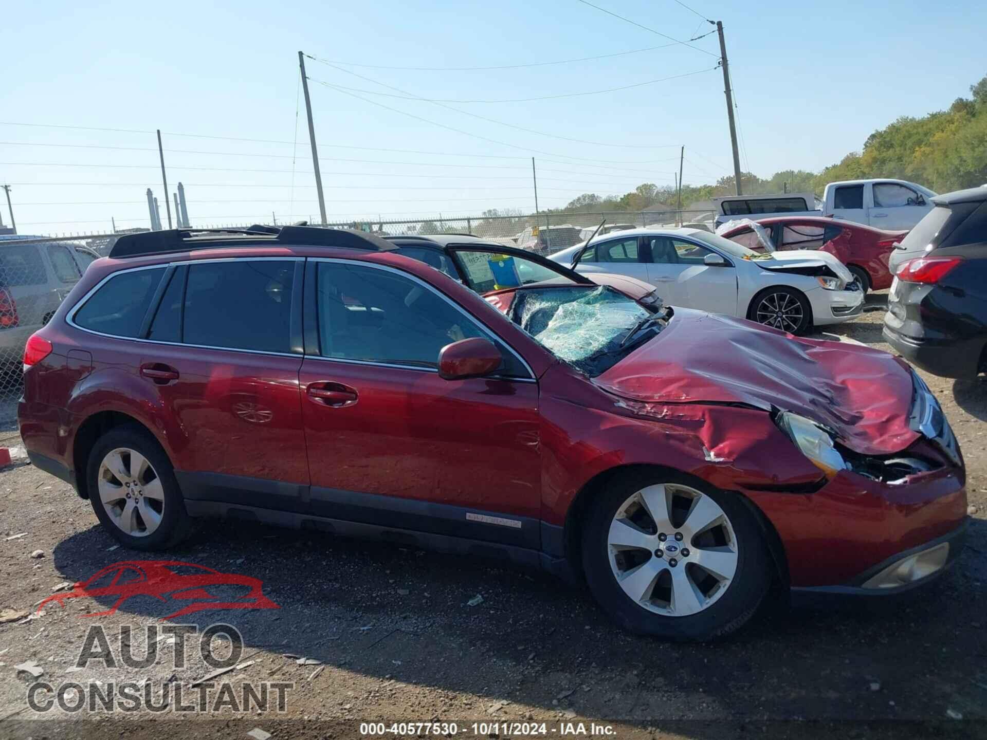 SUBARU OUTBACK 2011 - 4S4BRCKC6B3431060