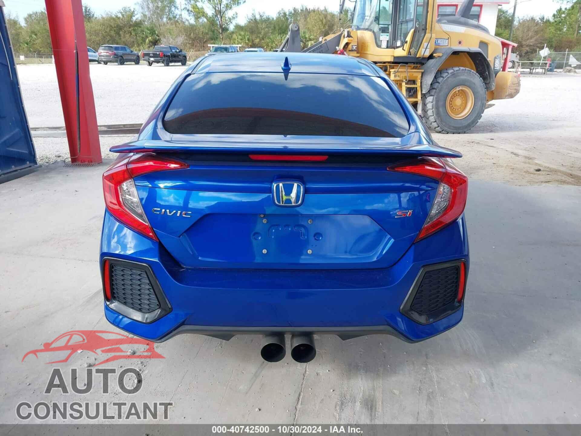 HONDA CIVIC SI 2019 - 2HGFC1E57KH704756