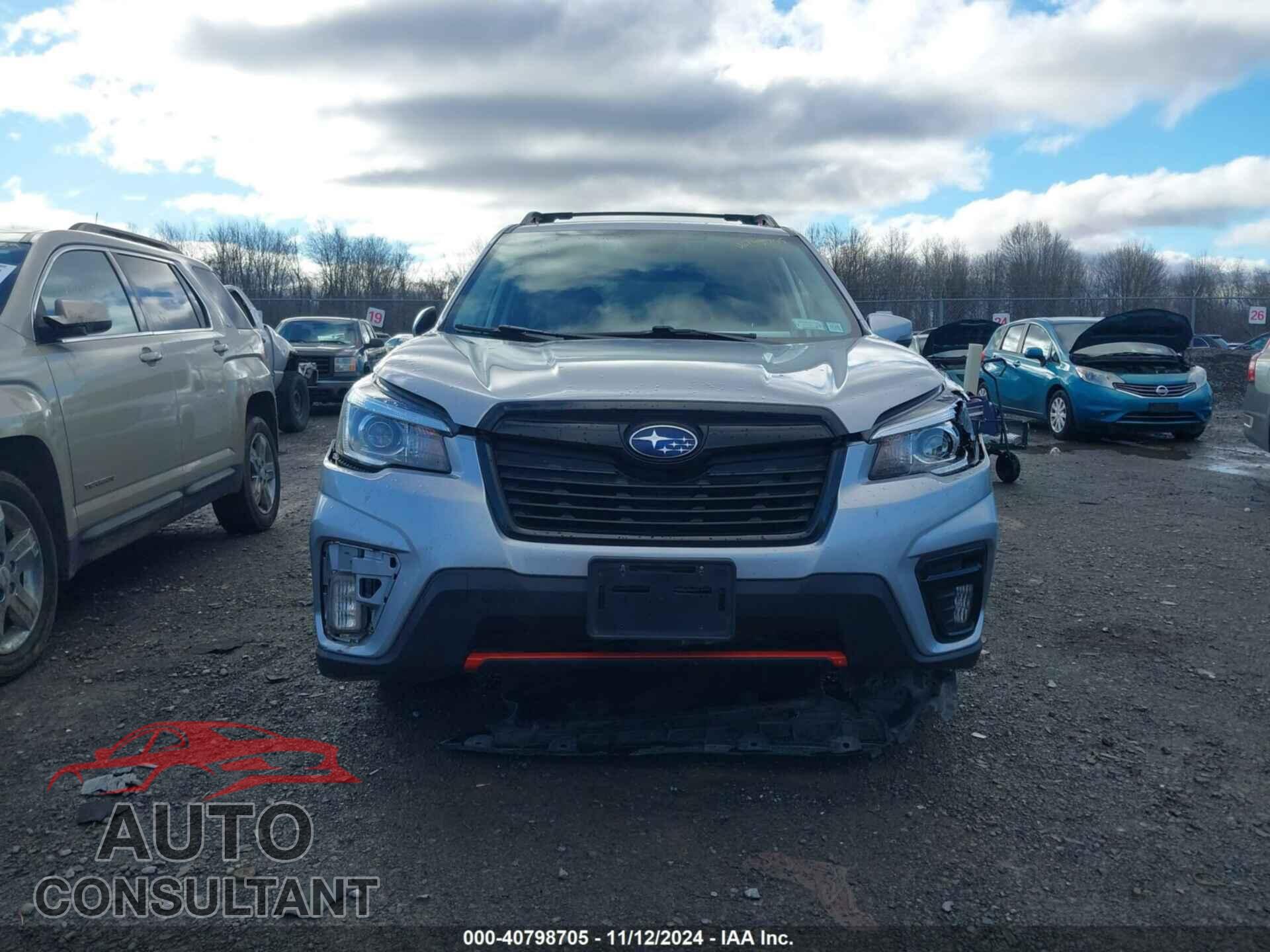 SUBARU FORESTER 2019 - JF2SKAJC8KH593498