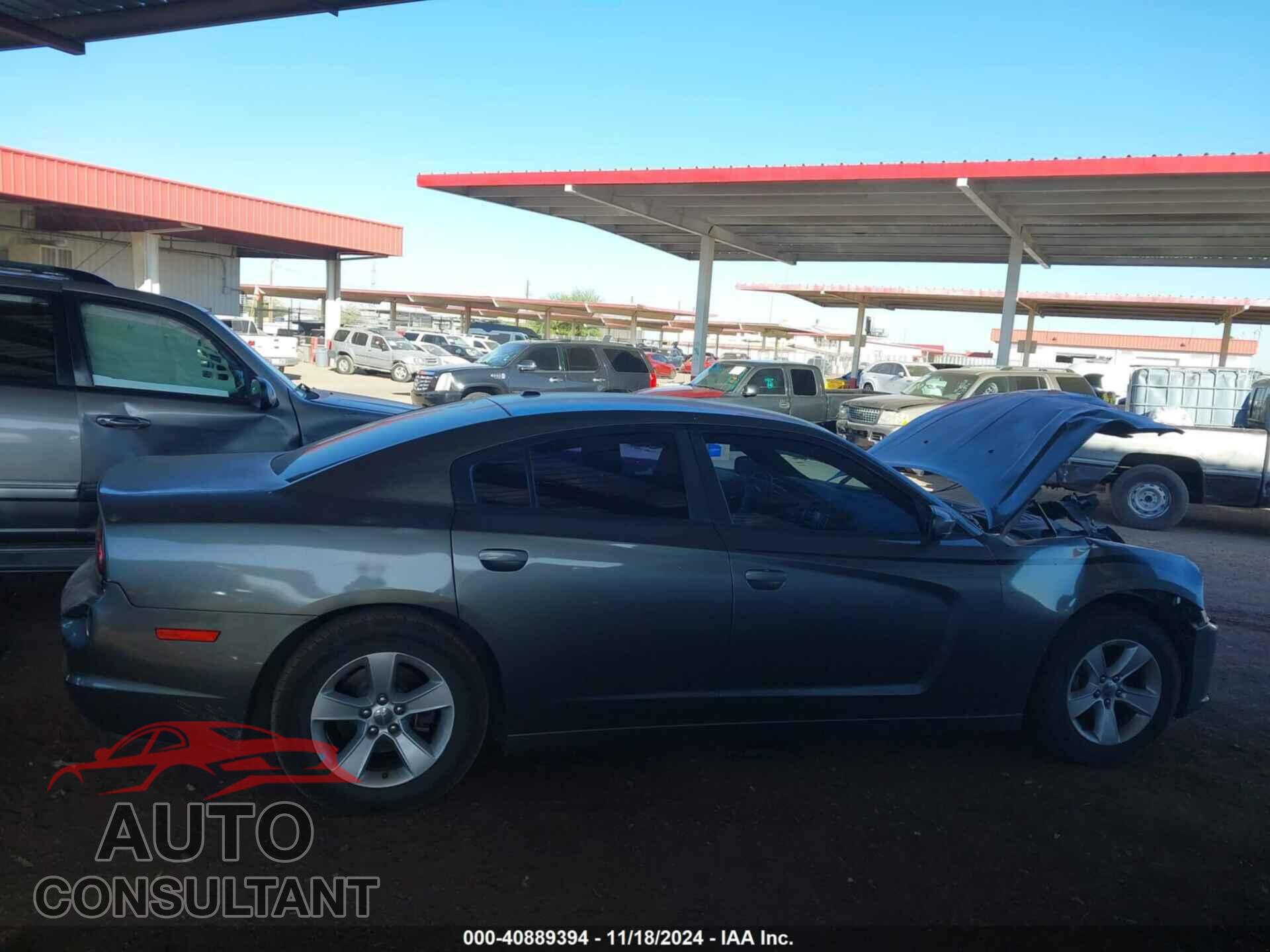 DODGE CHARGER 2012 - 2C3CDXBG1CH203147