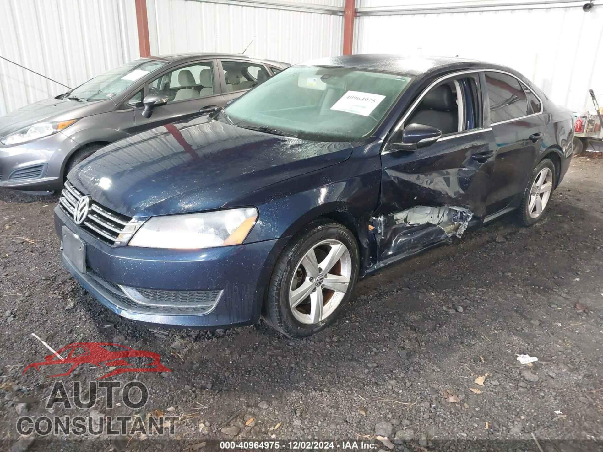 VOLKSWAGEN PASSAT 2012 - 1VWBP7A38CC087359
