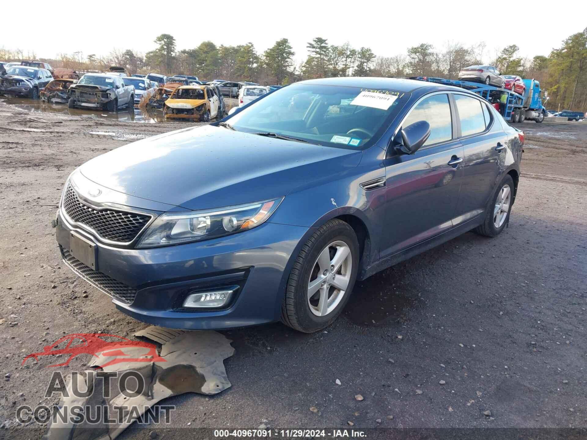 KIA OPTIMA 2015 - KNAGM4A77F5554280