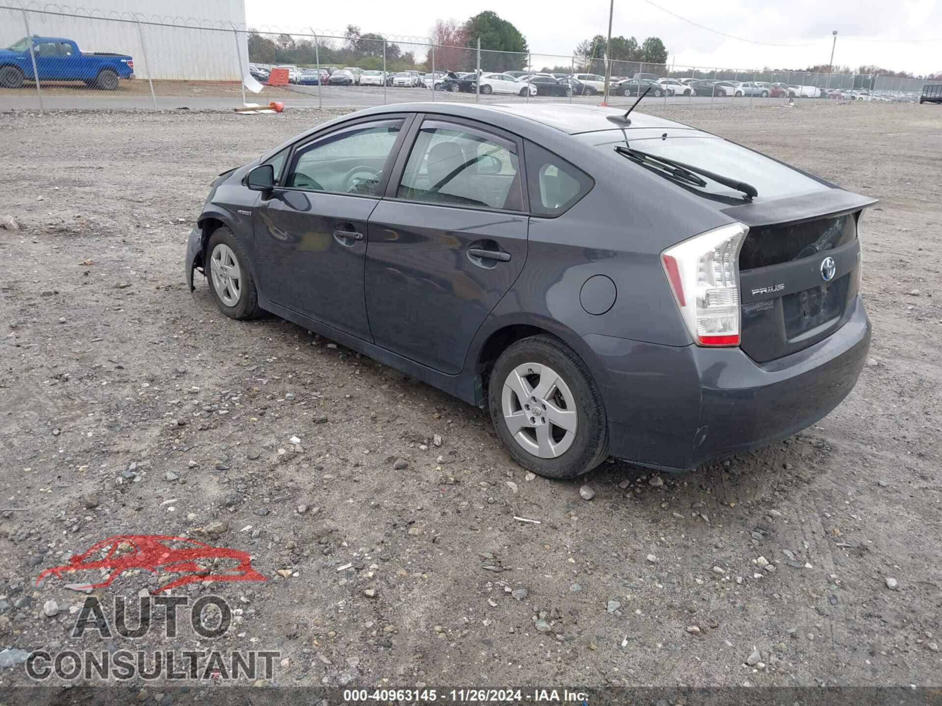 TOYOTA PRIUS 2010 - JTDKN3DU8A0009779