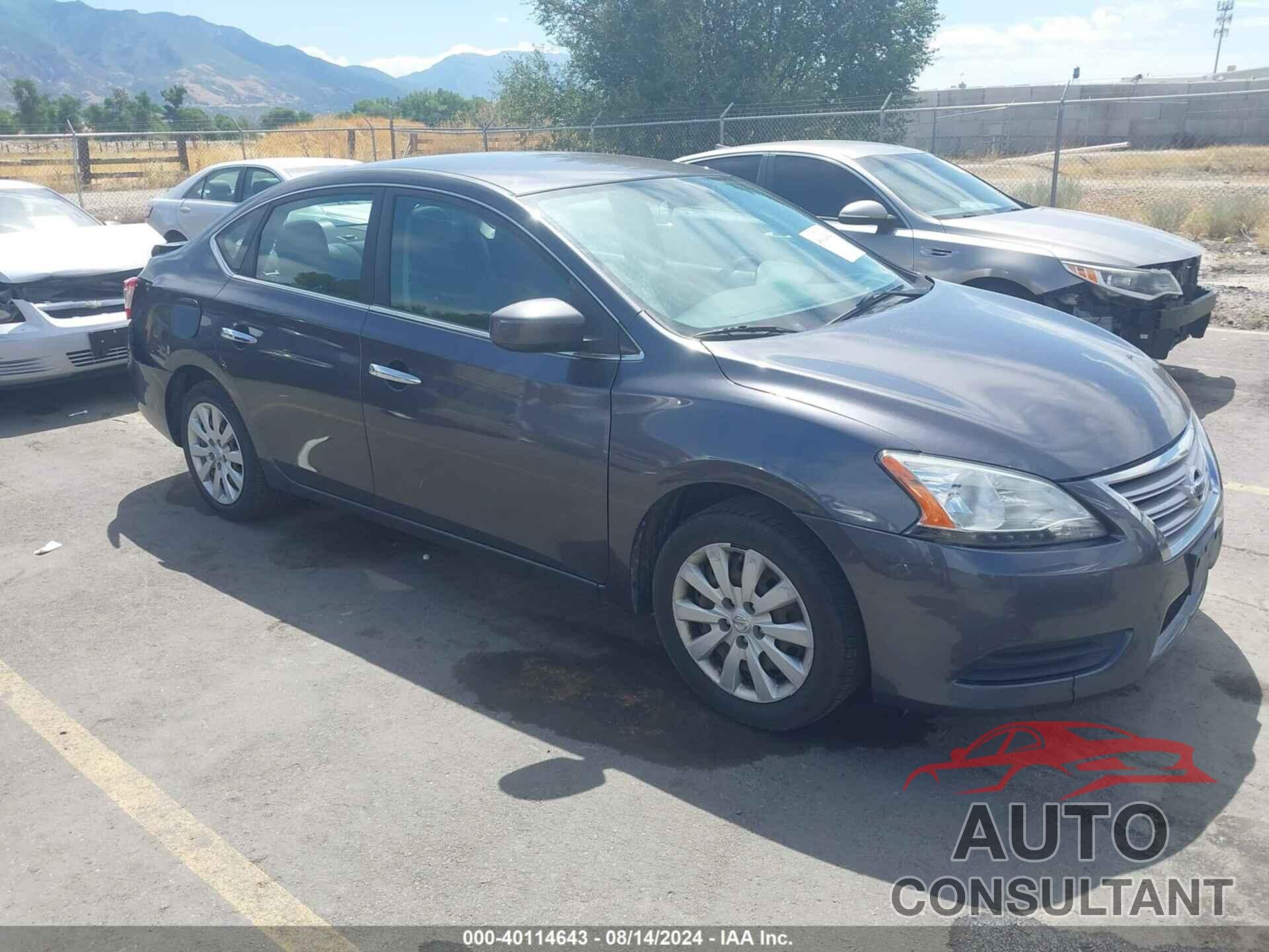 NISSAN SENTRA 2014 - 3N1AB7AP9EL657332