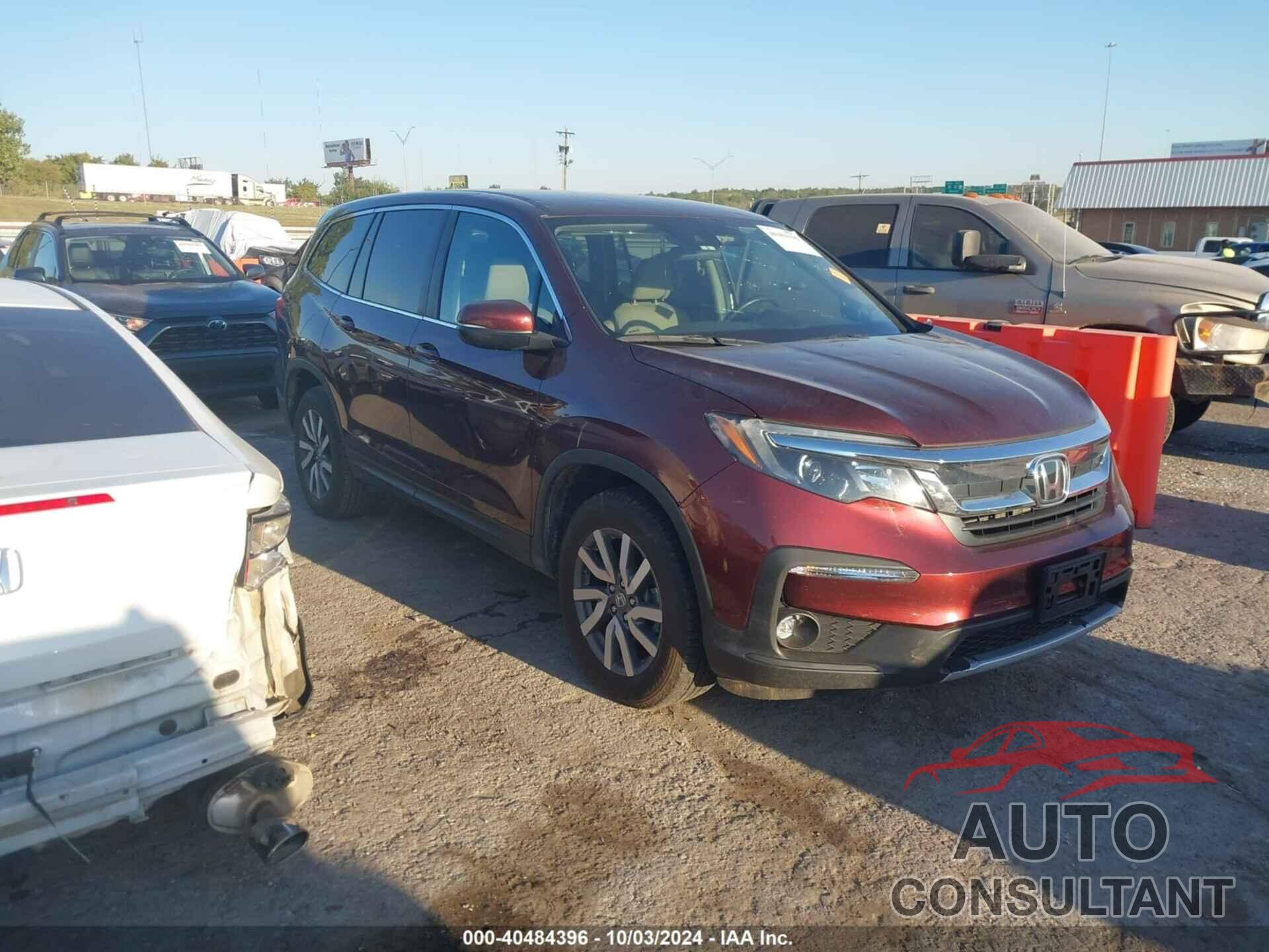 HONDA PILOT 2019 - 5FNYF6H39KB090269