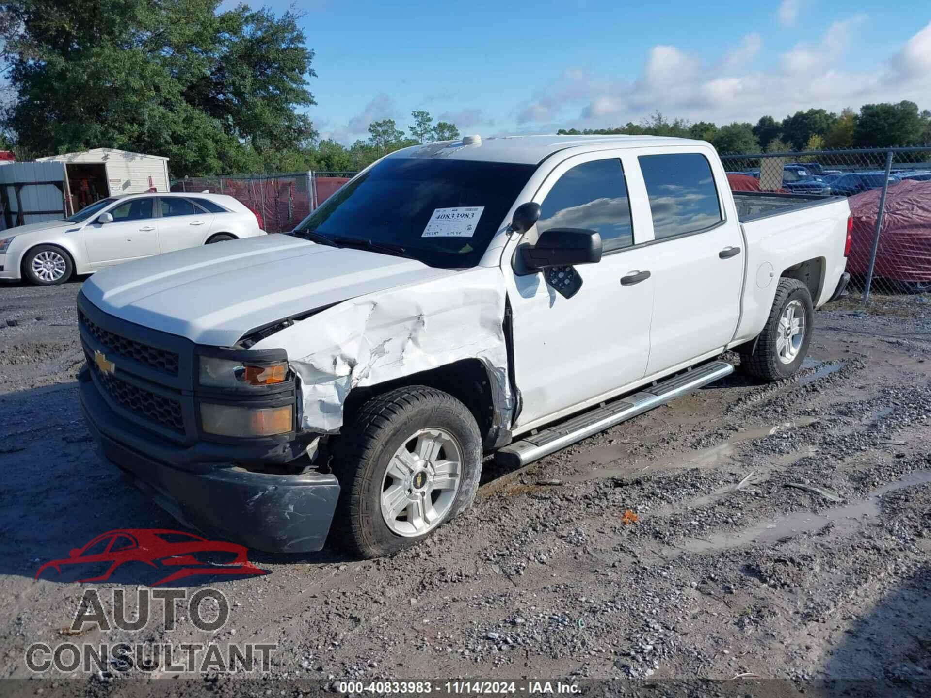 CHEVROLET SILVERADO 1500 2014 - 3GCPCPEC8EG309672