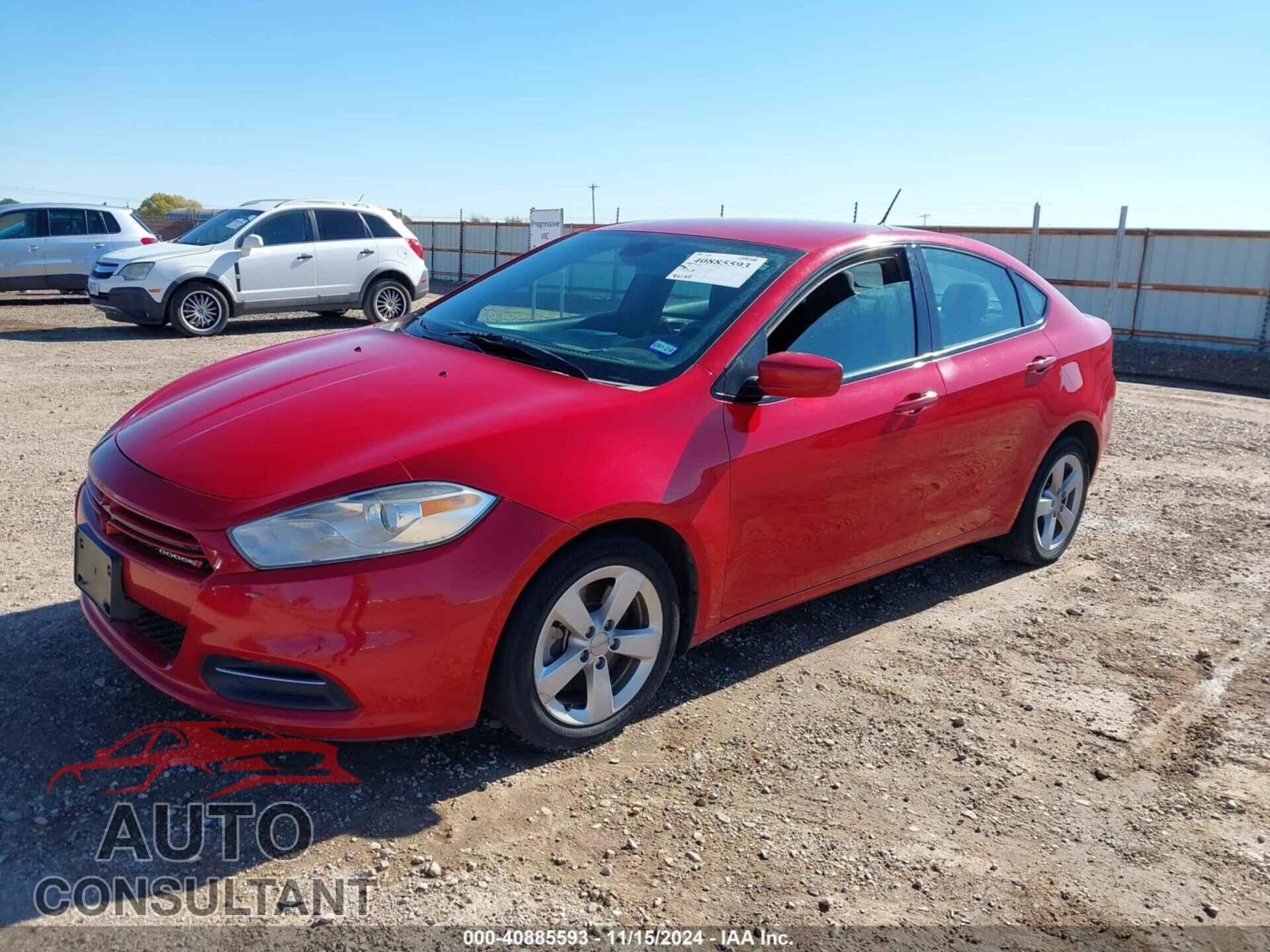 DODGE DART 2016 - 1C3CDFFAXGD819836