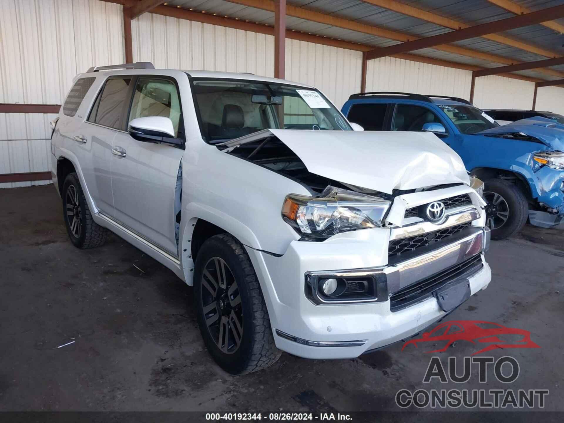 TOYOTA 4RUNNER 2016 - JTEBU5JR2G5361679