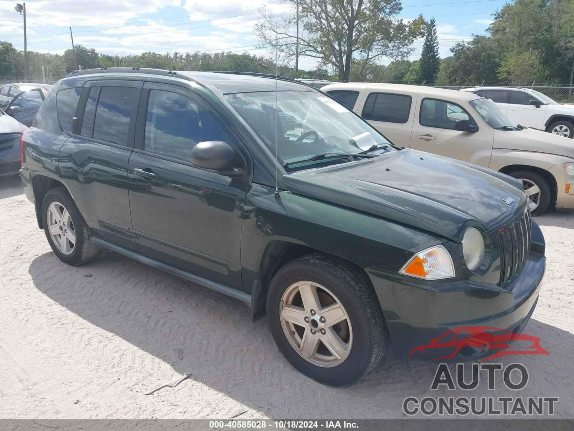 JEEP COMPASS 2010 - 1J4NF4FB8AD581238